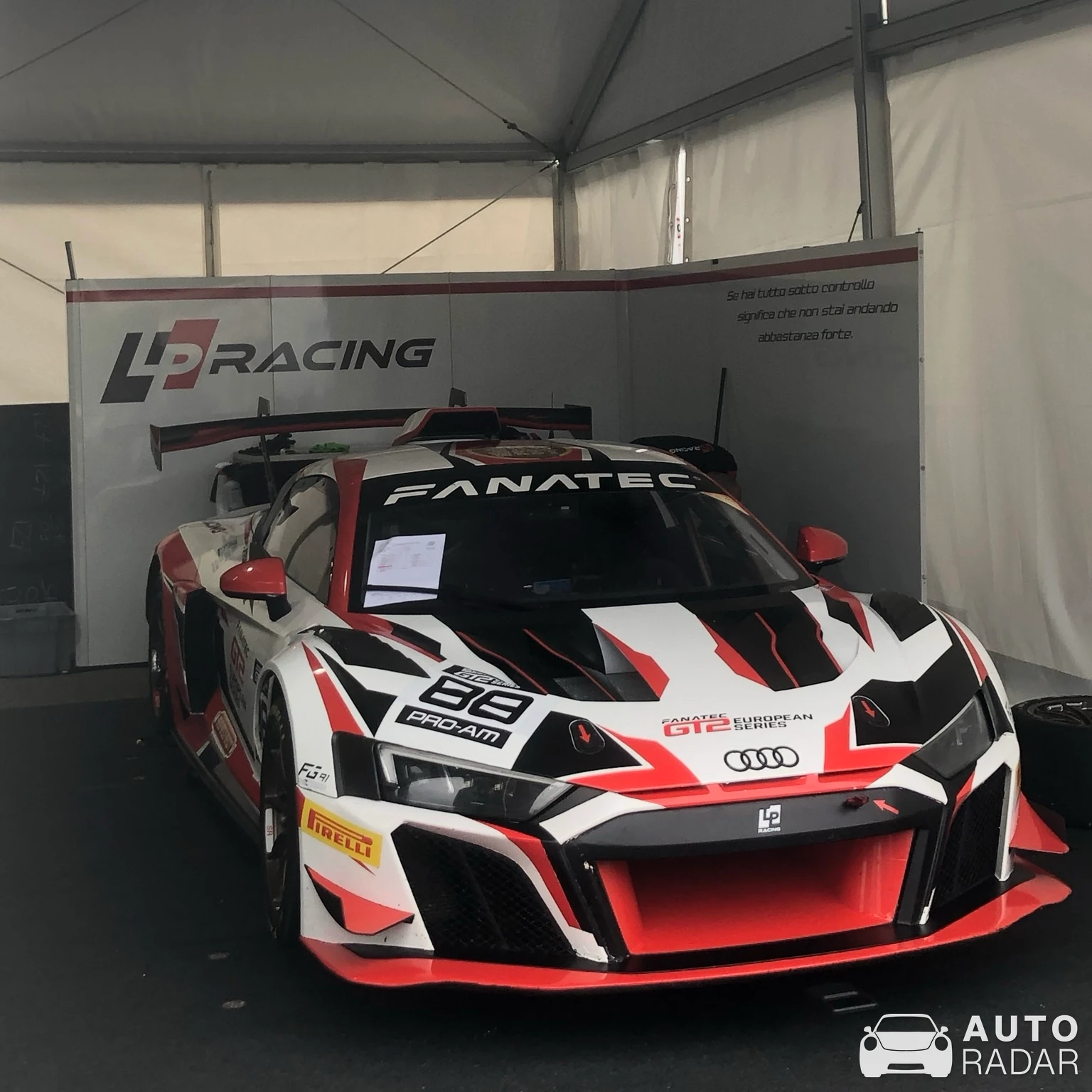Audi R8 LMS GT2 spotted