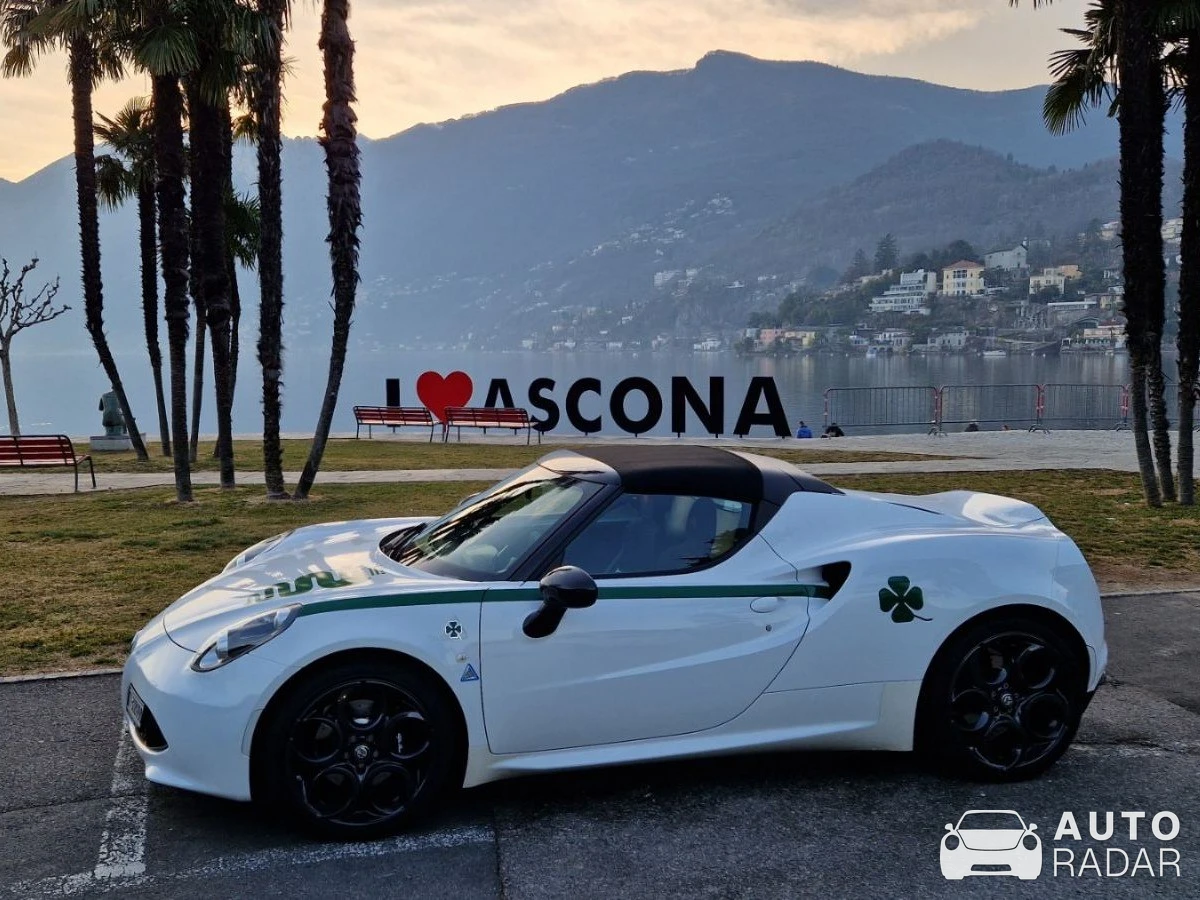 Alfa Romeo 4C Spider spotted in Ascona, Switzerland