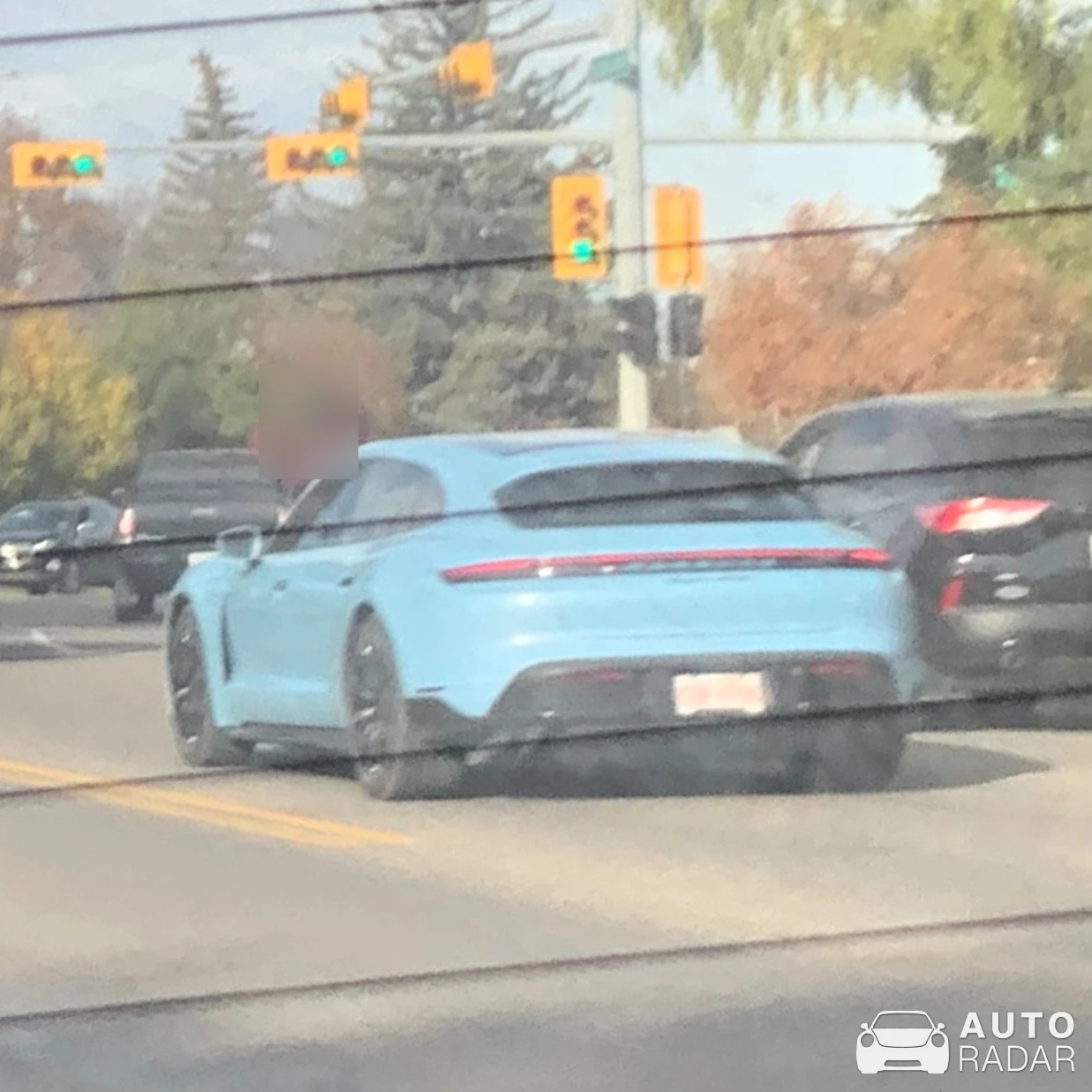 Porsche Taycan GTS spotted in Calgary, Canada