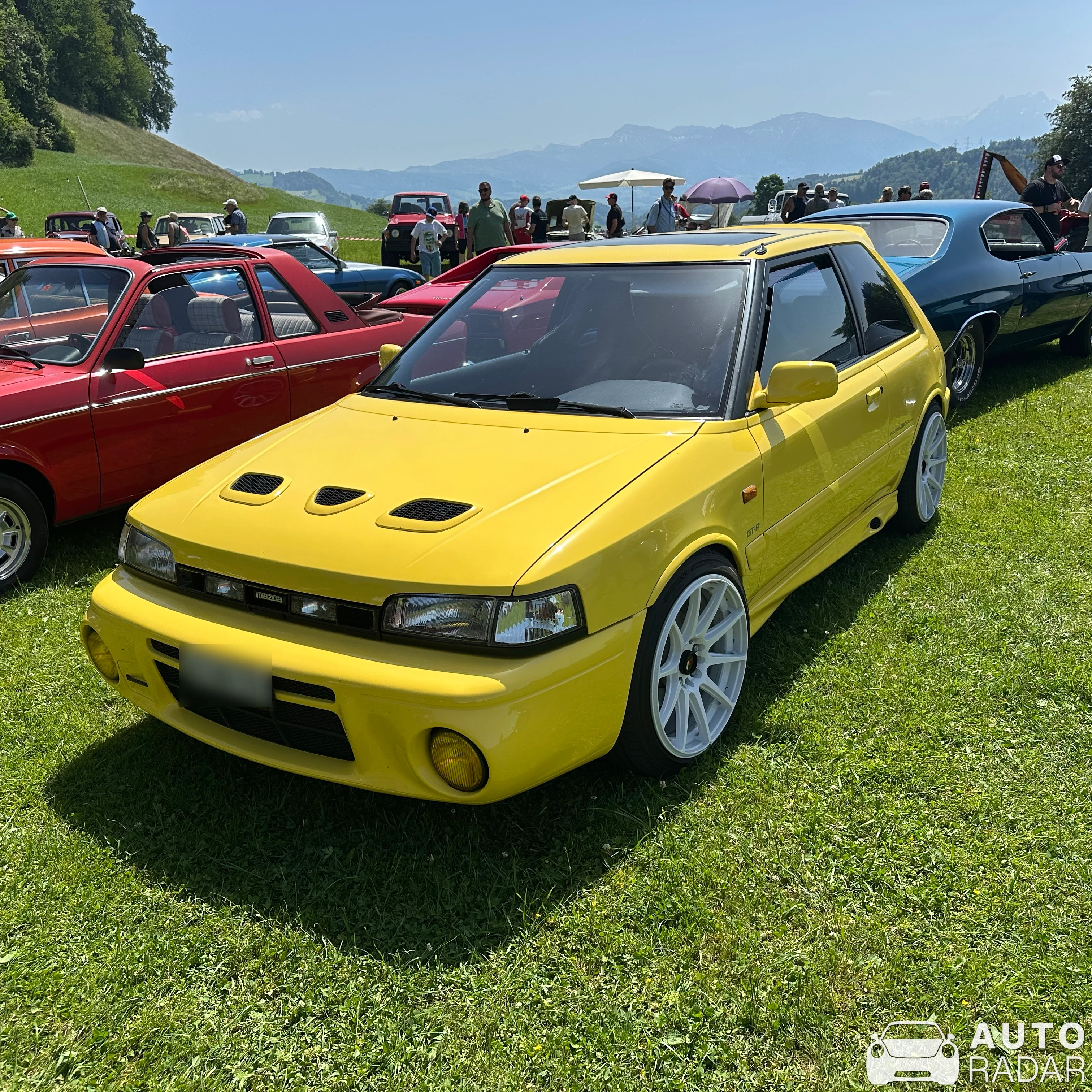 Mazda 323 spotted in Dürnten