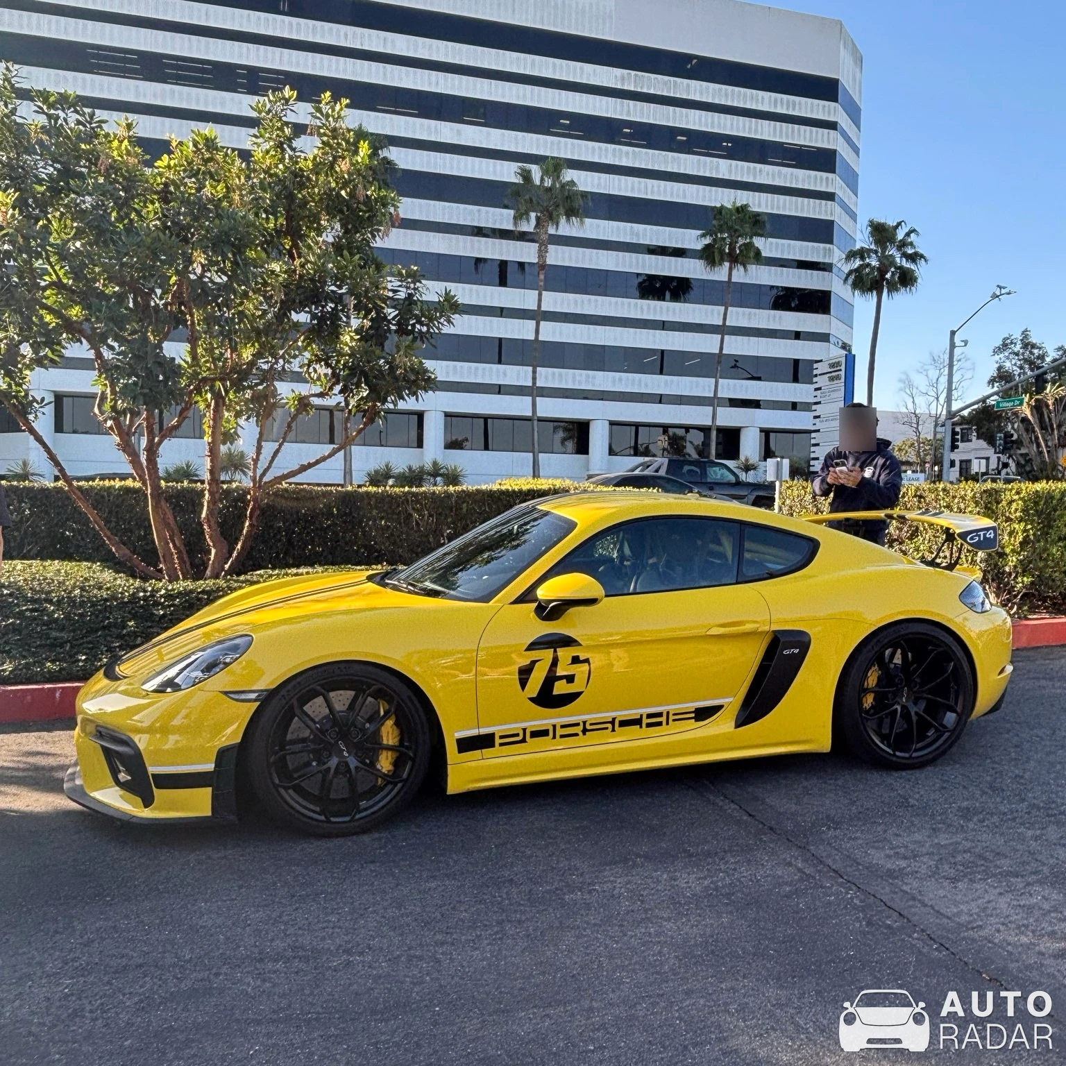 Porsche 718 Cayman GT4 spotted in El Segundo, United States