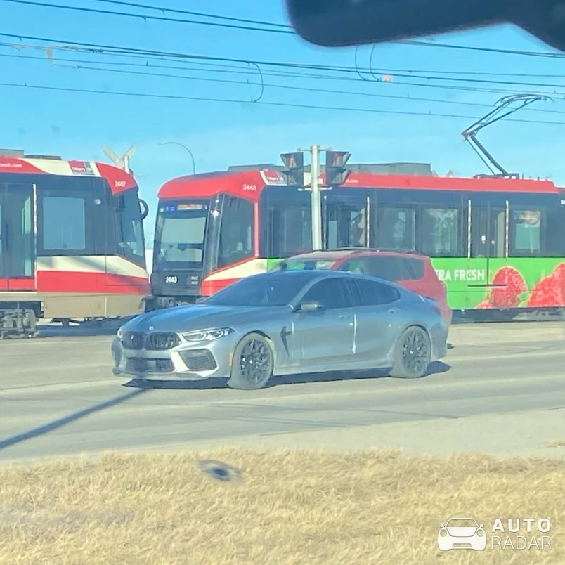 BMW M8 F93 Gran Coupé Competition spotted in Calgary, Canada