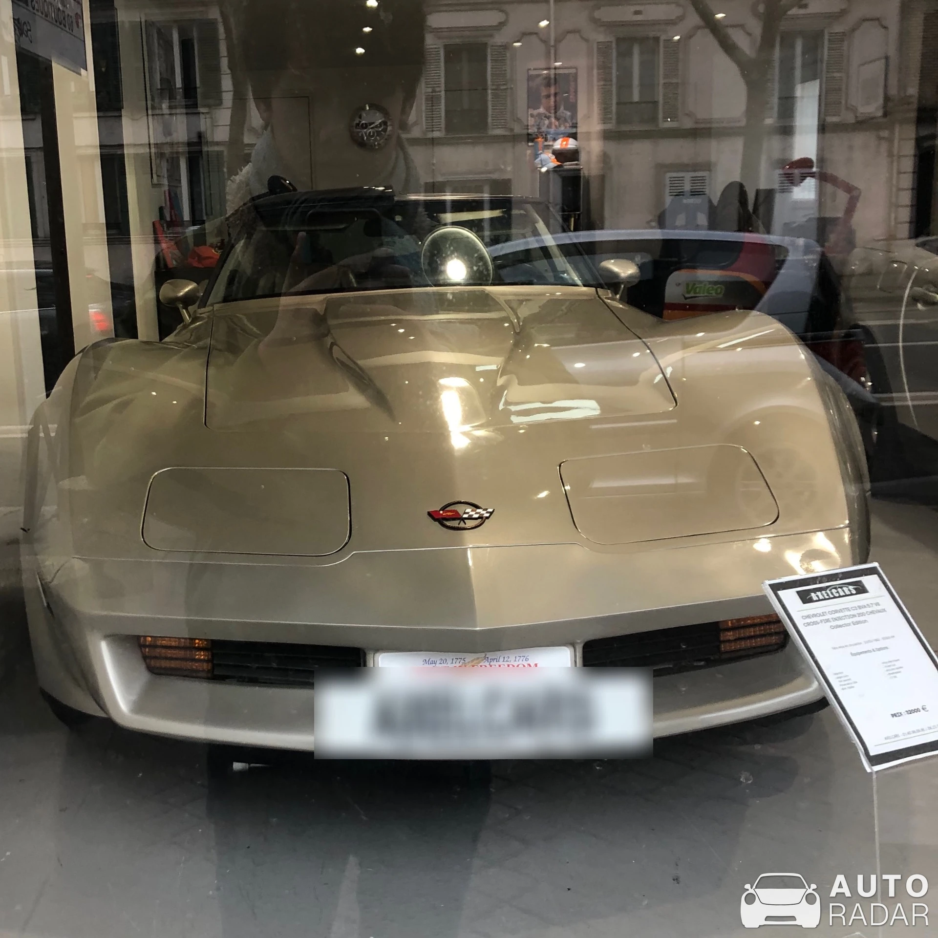 Chevrolet Corvette C3 Crossfire spotted in Boulogne-Billancourt, France
