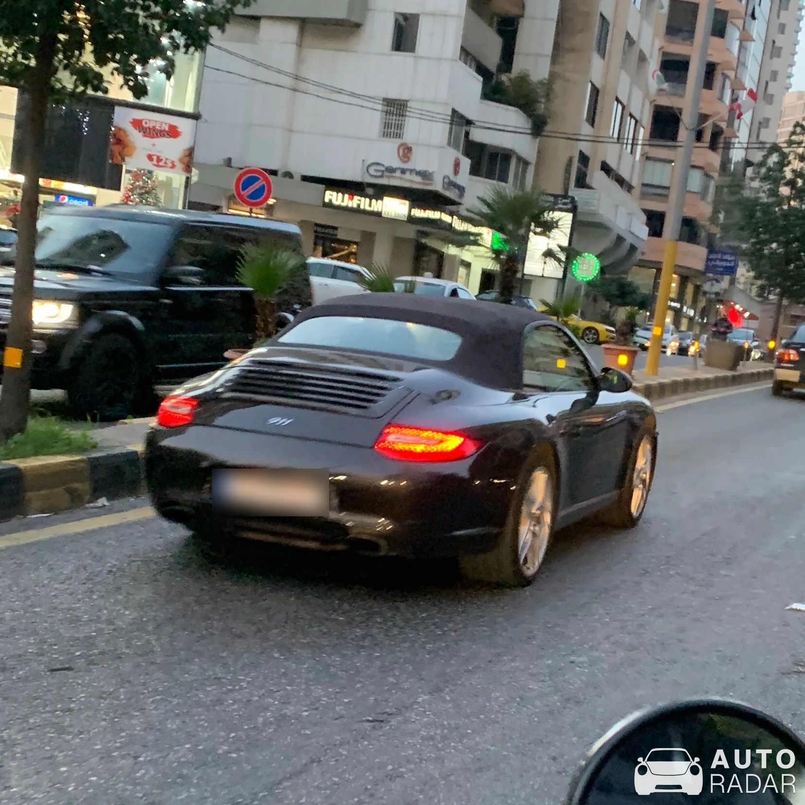 Porsche 997 Carrera Cabriolet spotted in Beyrouth, Liban