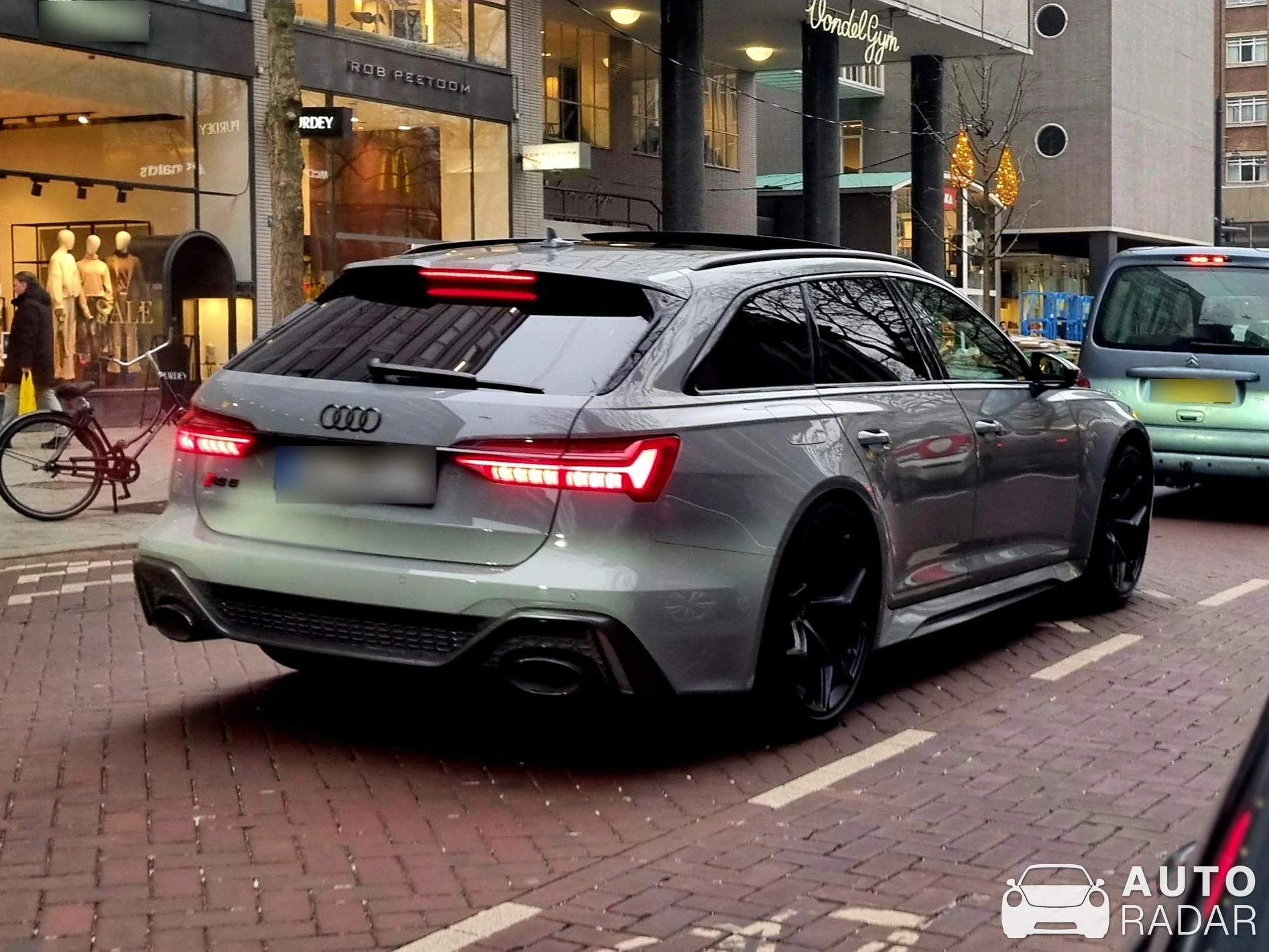 Audi RS6 Avant C8 spotted in Rotterdam, Netherlands
