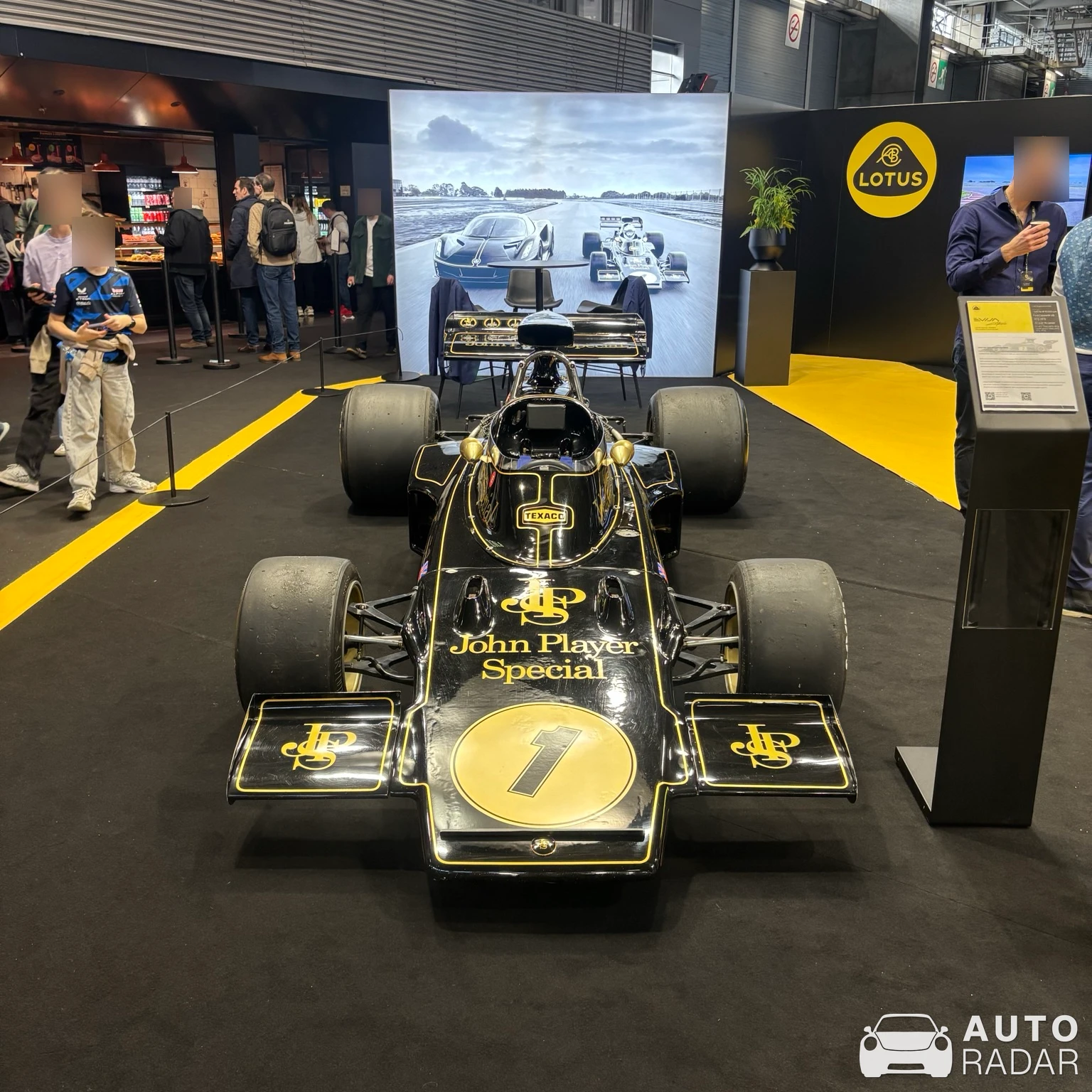 Lotus 2-Eleven John Player Special spotted in Paris