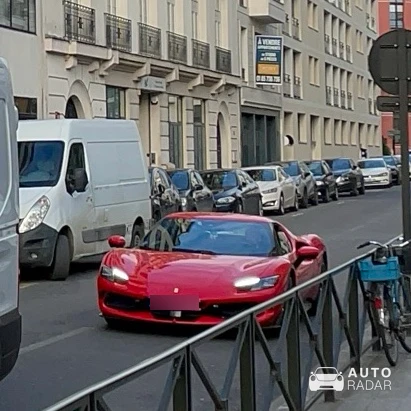 Ferrari 296 GTB spotted in Levallois-Perret, France