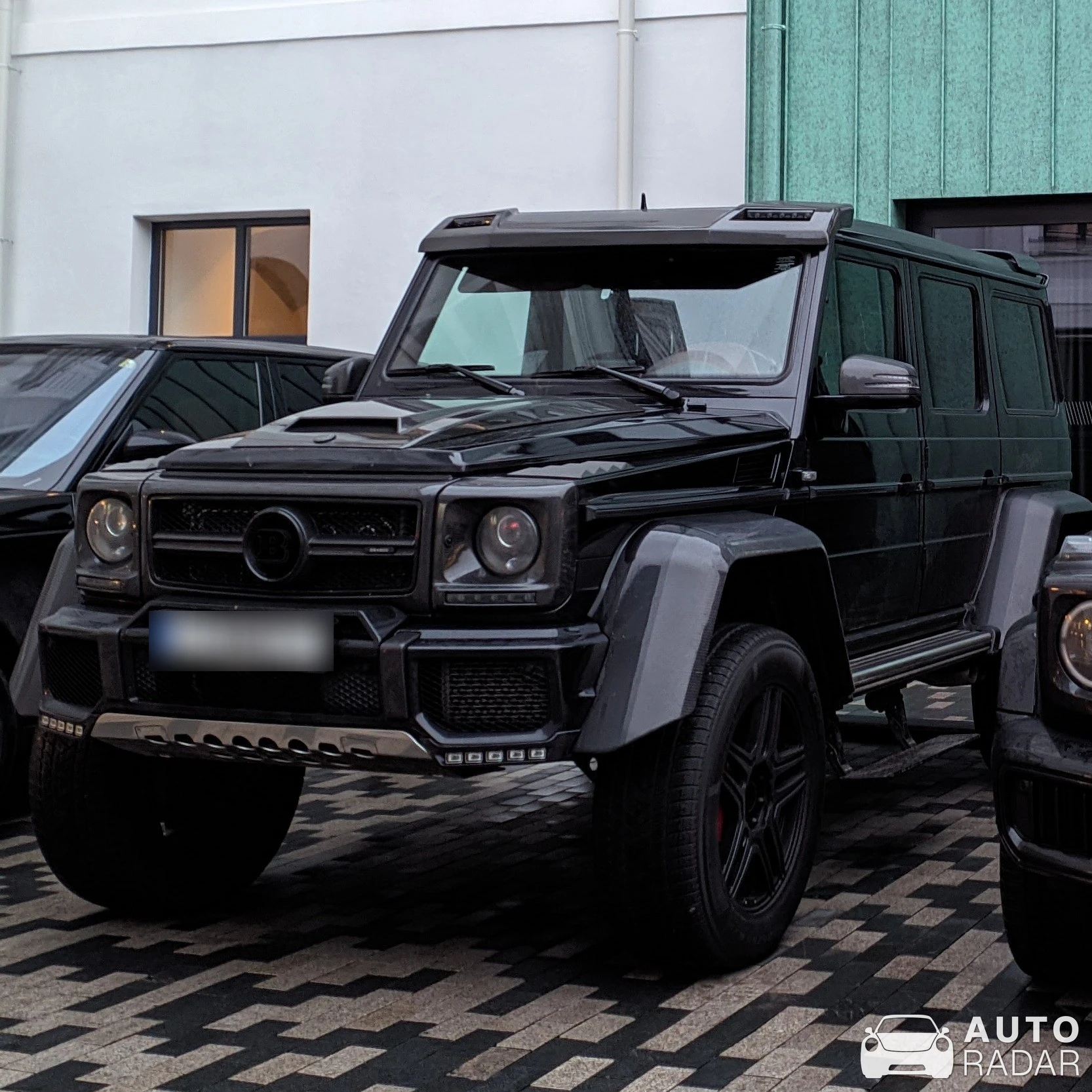 Mercedes-AMG Brabus G 63 4x4² W463 spotted in Vilnius, Lithuania