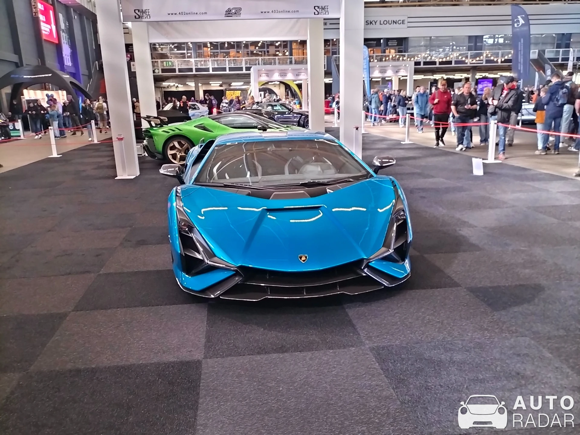 Lamborghini Sián Roadster spotted in Gent