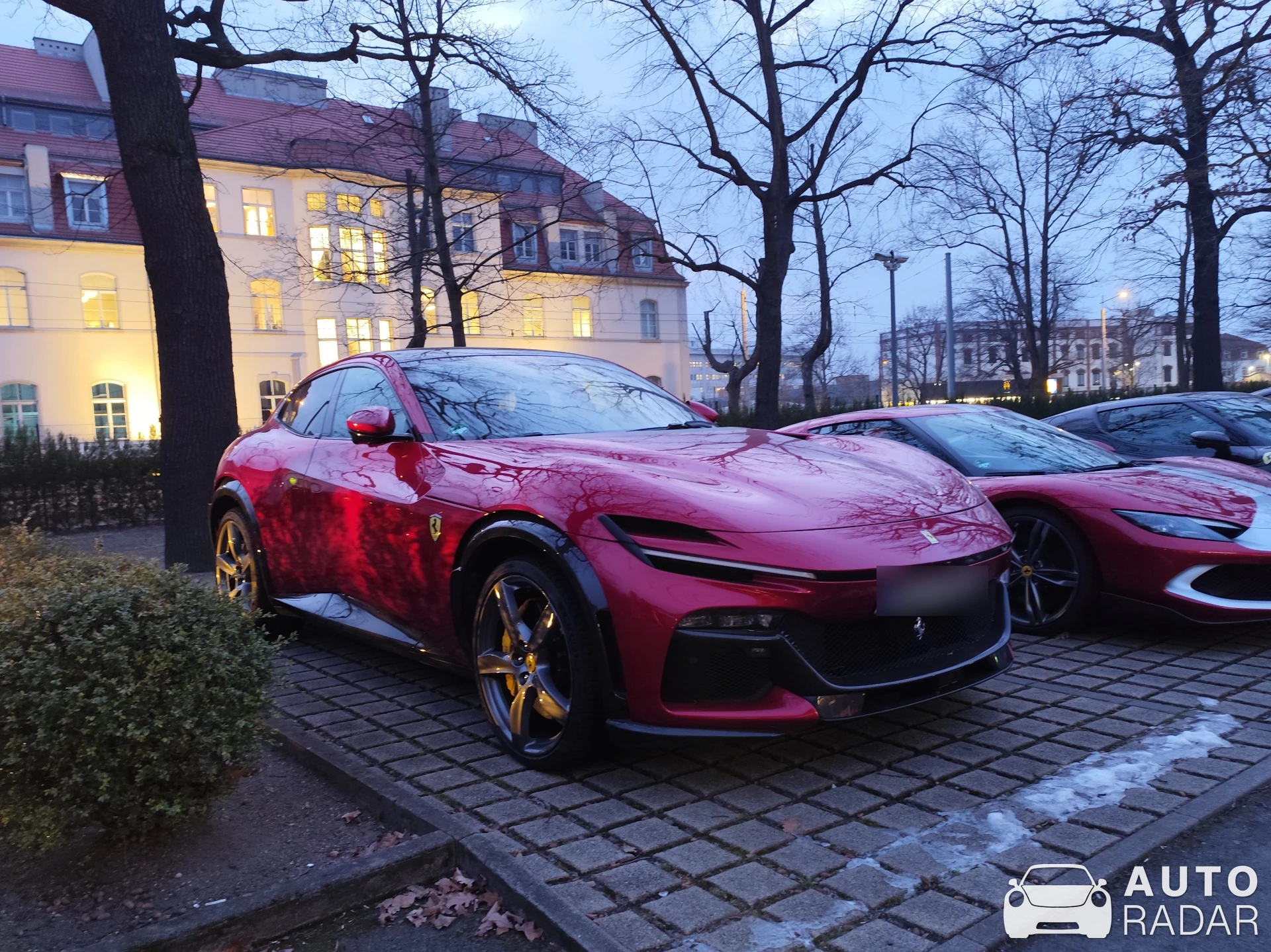 Ferrari Purosangue spotted in Radebeul, Germany