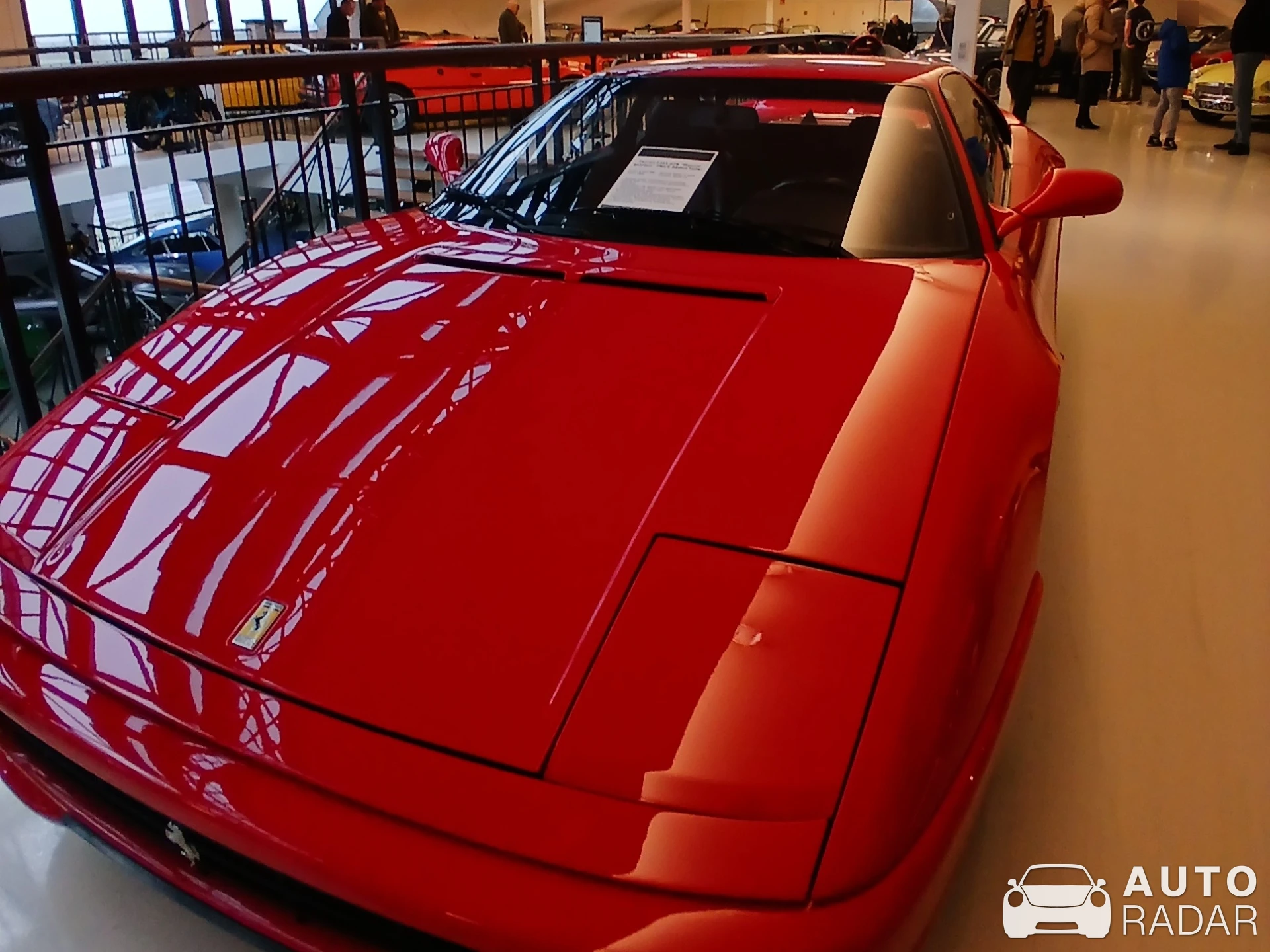 Ferrari Testarossa spotted in Brummen, Netherlands