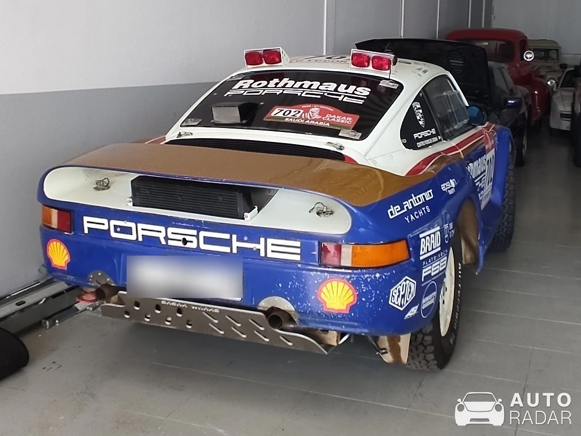 Porsche 959 Dakar spotted in Arbúcies