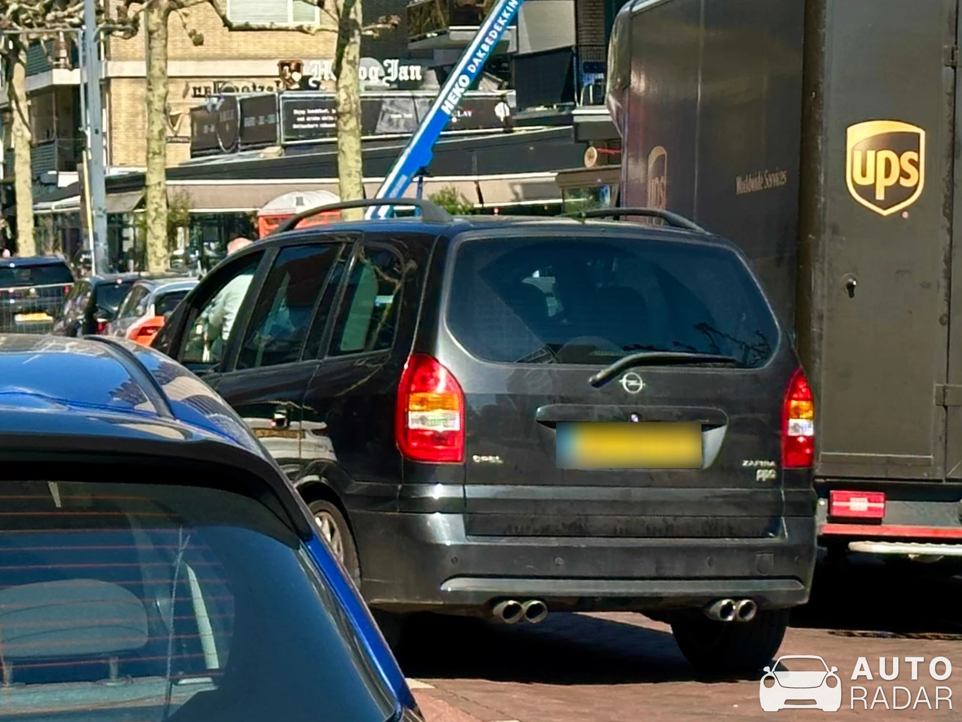 Opel Zafira spotted in Rotterdam