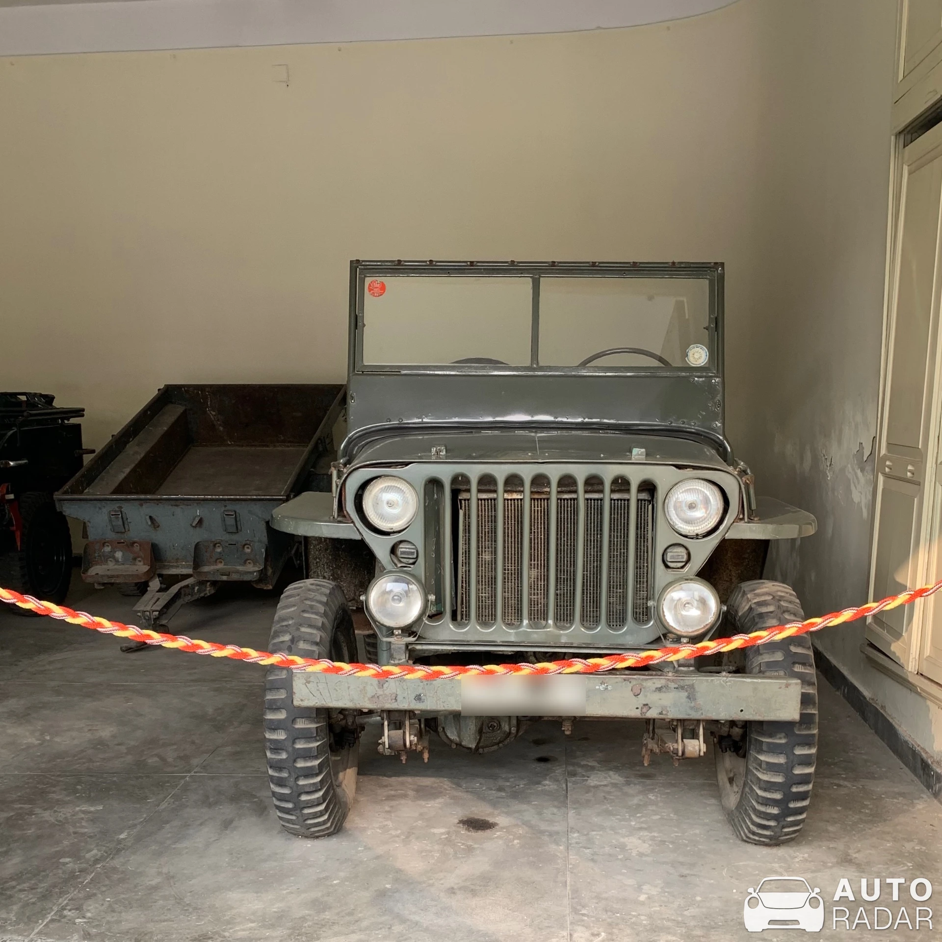 Jeep Willys MB spotted in Udaipur