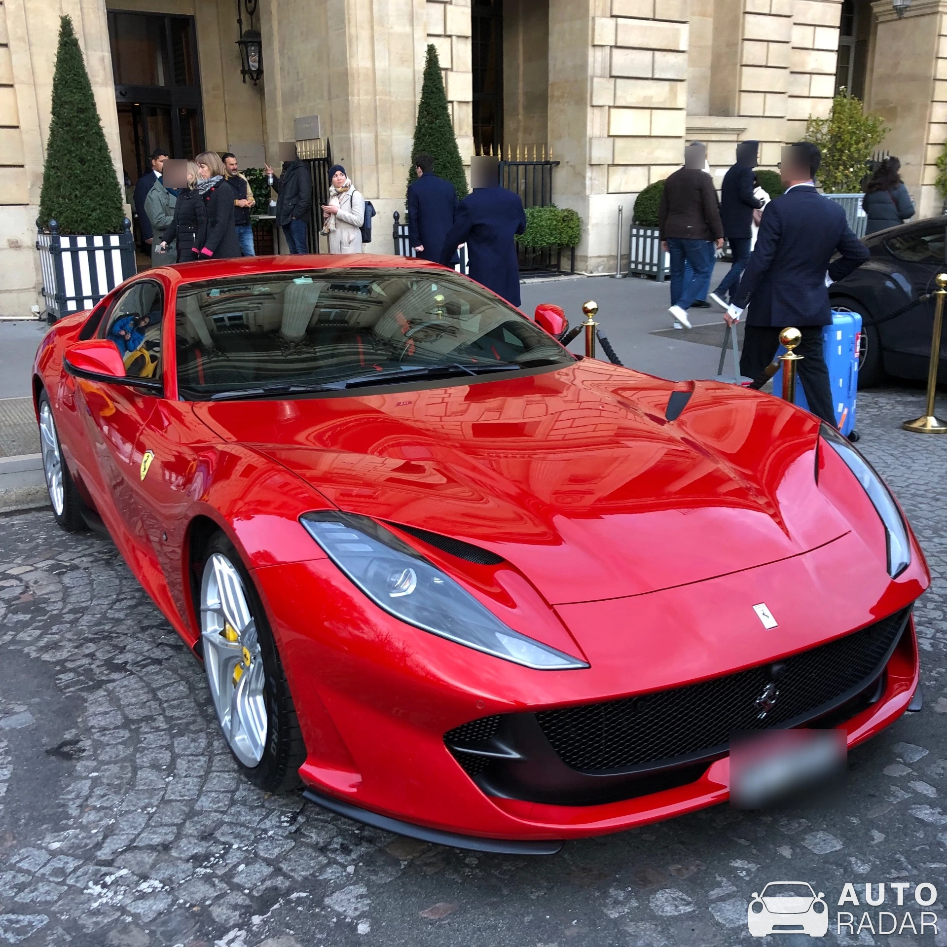 Ferrari 812 Superfast spotted in Paris, France