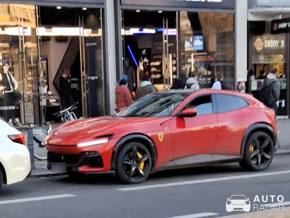 Ferrari Purosangue spotted in Berlin, Germany