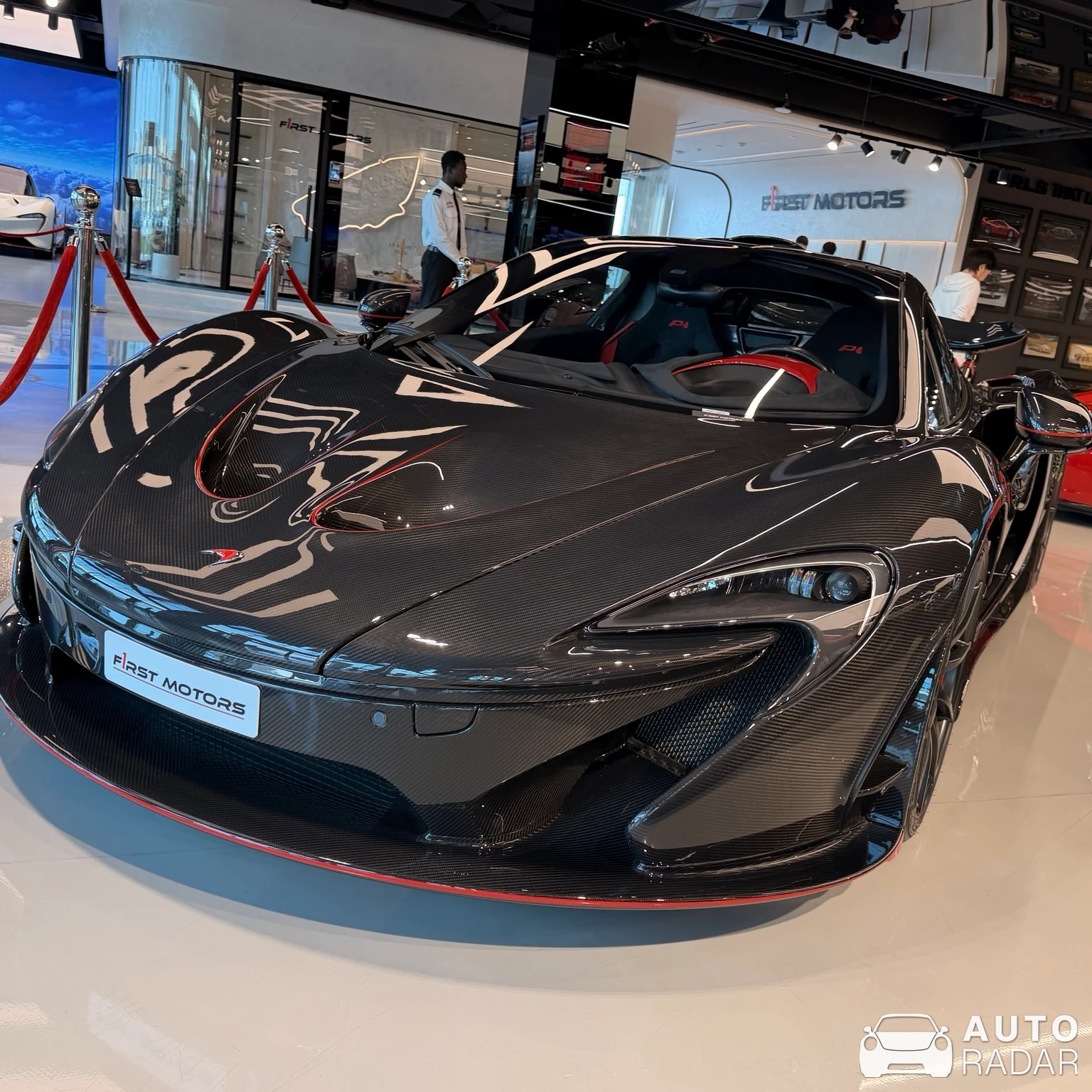 McLaren P1 XP spotted in دبي