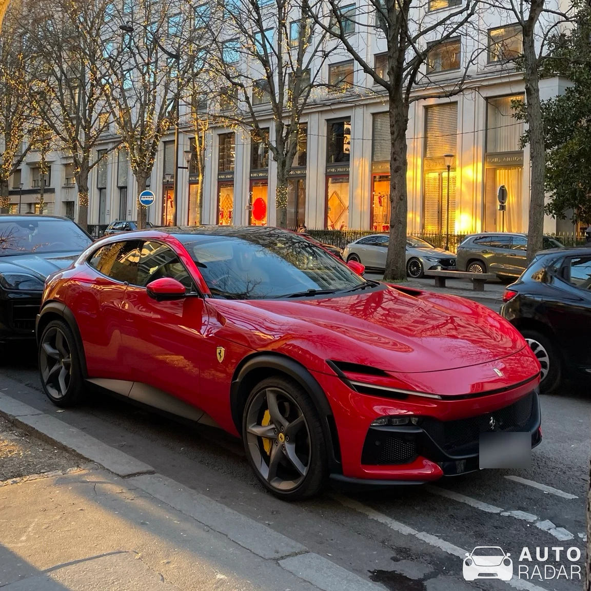 Ferrari Purosangue spotted in Paris, France