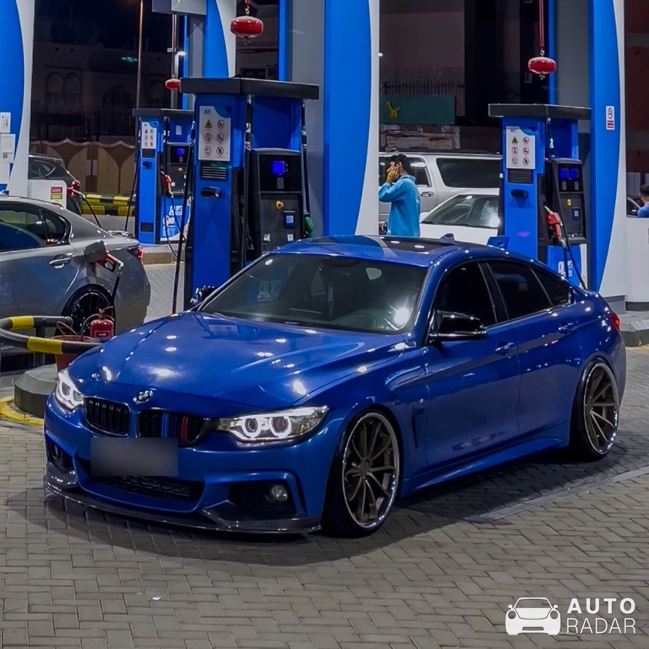 BMW 4 Series F36 Gran Coupé spotted in Makkah