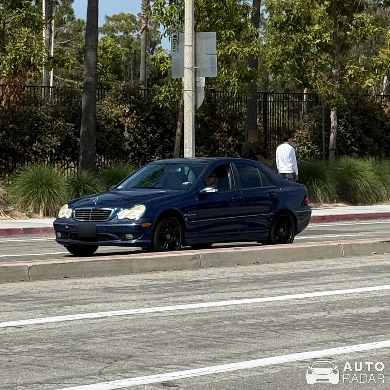 Mercedes-Benz C 32 AMG spotted in Costa Mesa