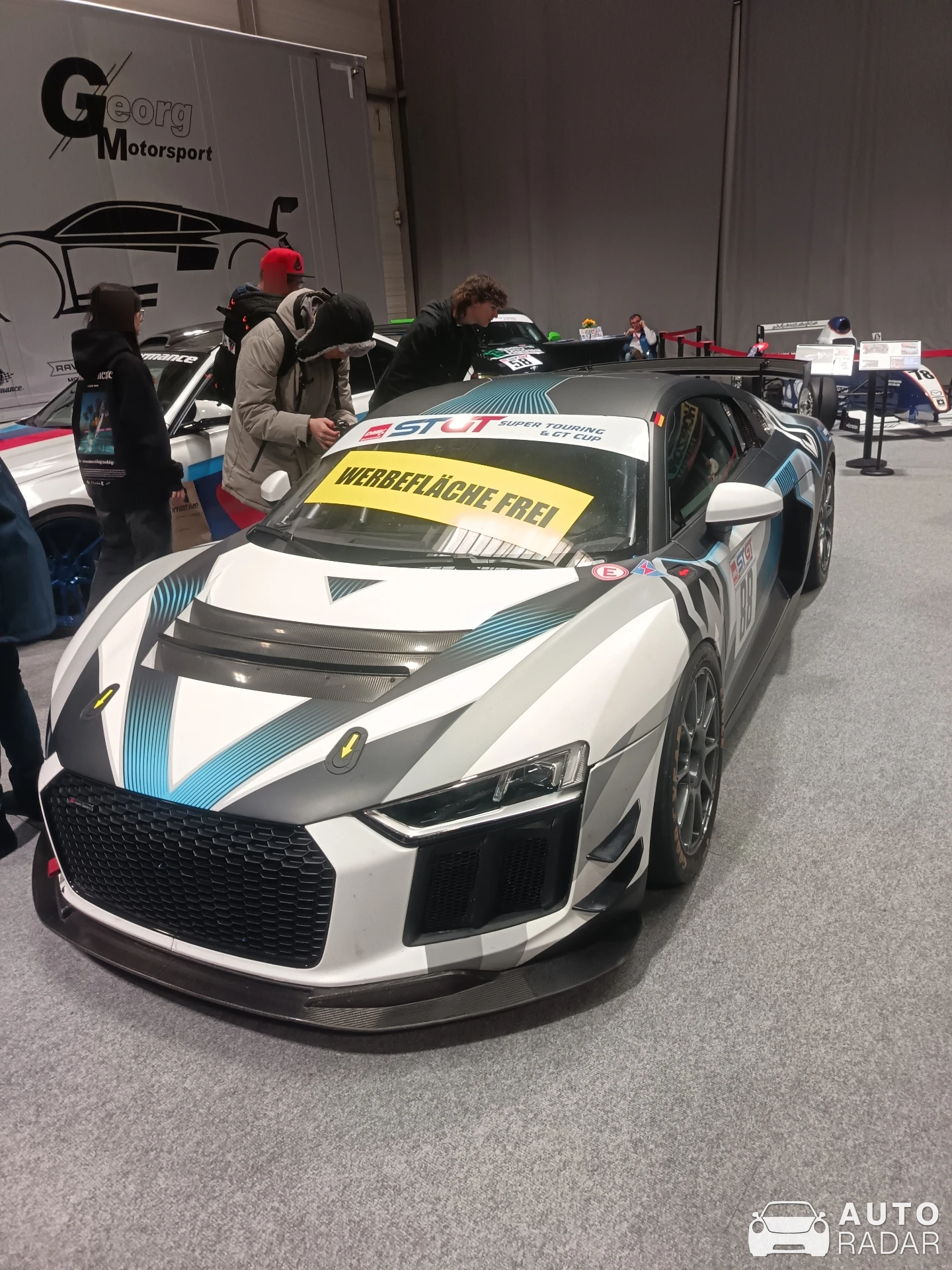 Audi R8 LMS GT4 spotted in Erfurt