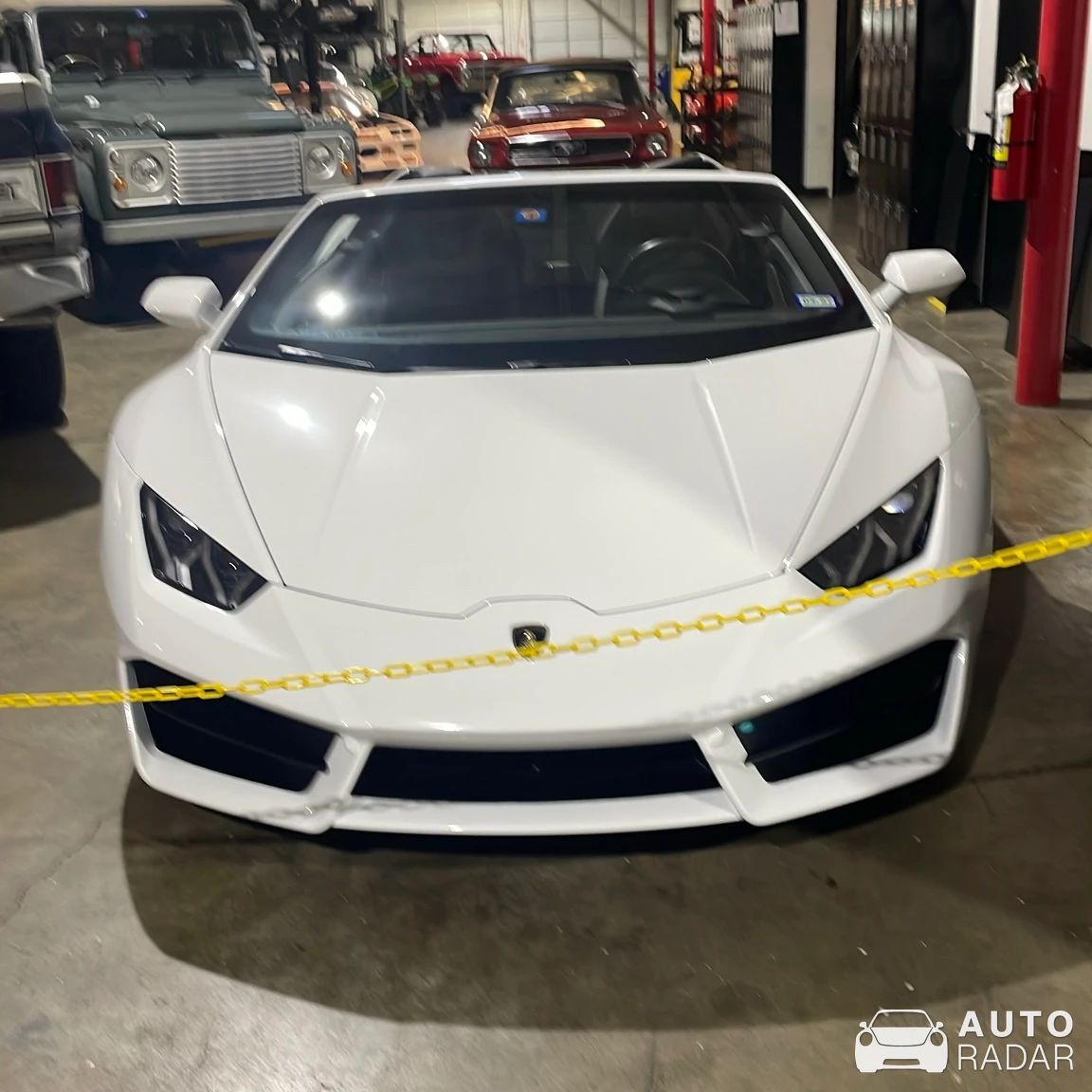 Lamborghini Huracán LP580-2 Spyder spotted in Dallas