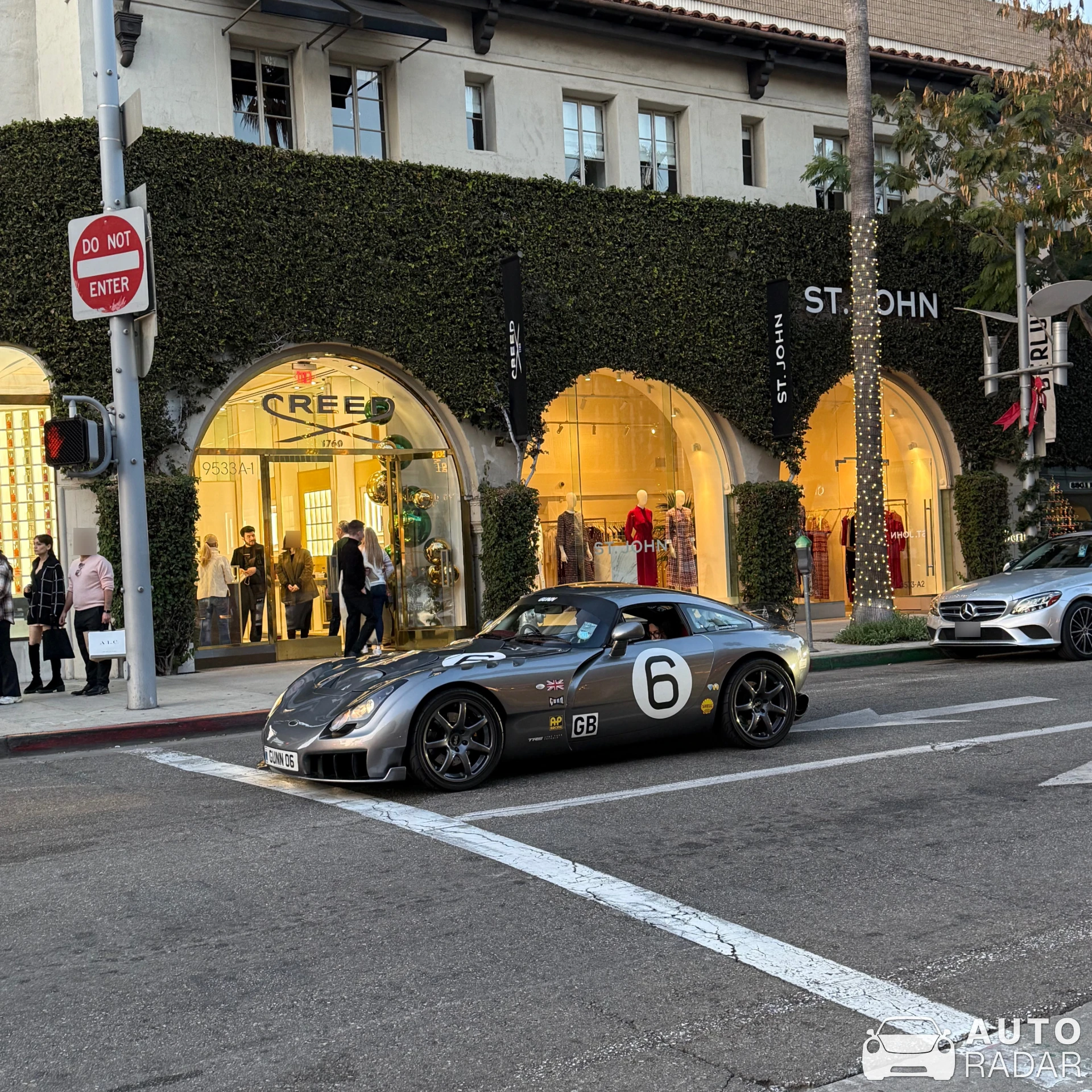 TVR Sagaris spotted in Beverly Hills, United States