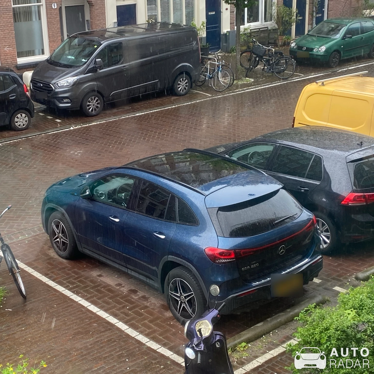 Mercedes-Benz EQA spotted in Amsterdam