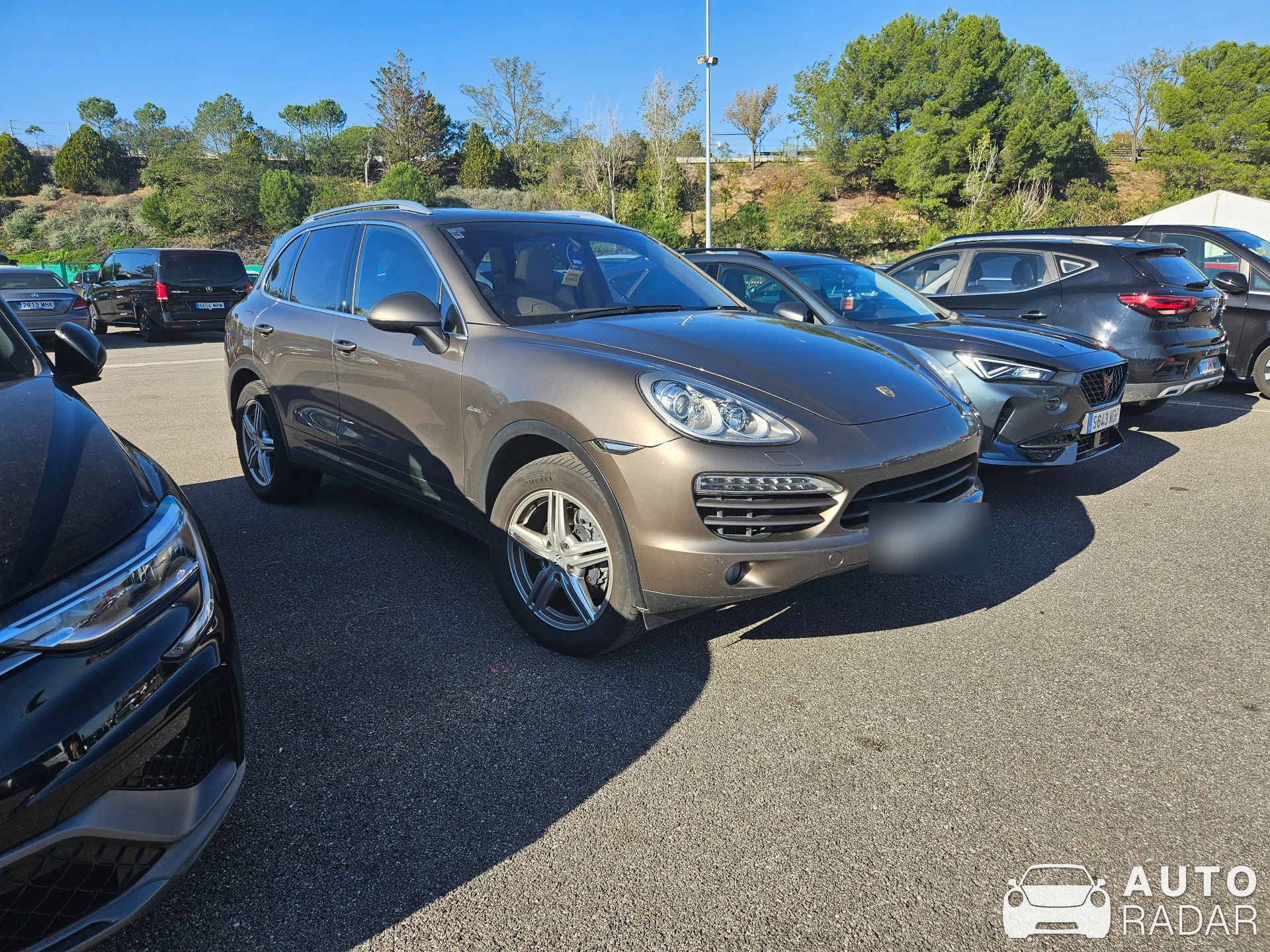 Porsche Cayenne Diesel spotted in Montmeló, España