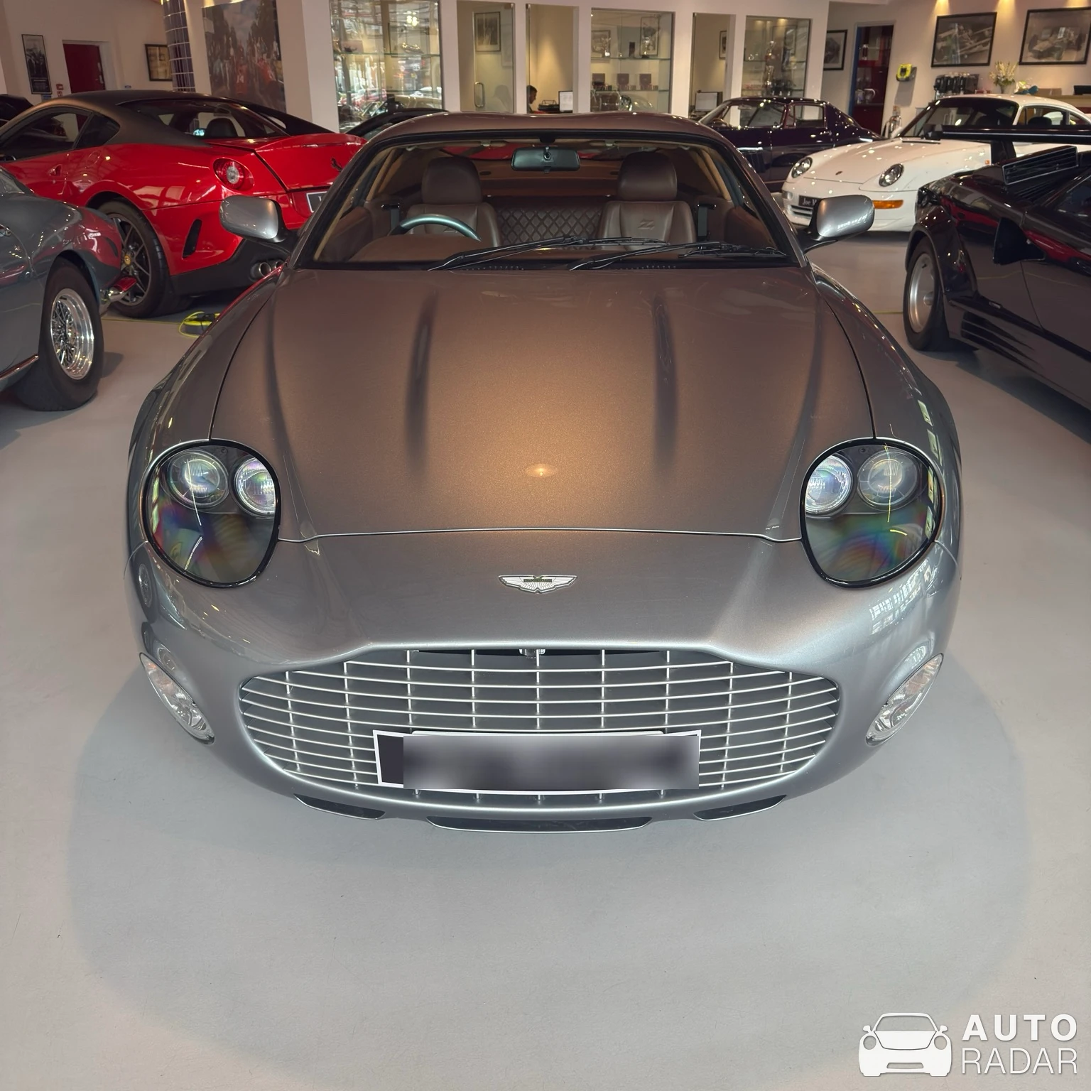 Aston Martin DB7 Zagato spotted