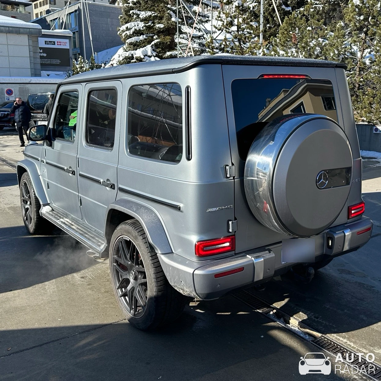 Mercedes-AMG G 63 W463 2018 spotted in Sankt Moritz, Schweiz