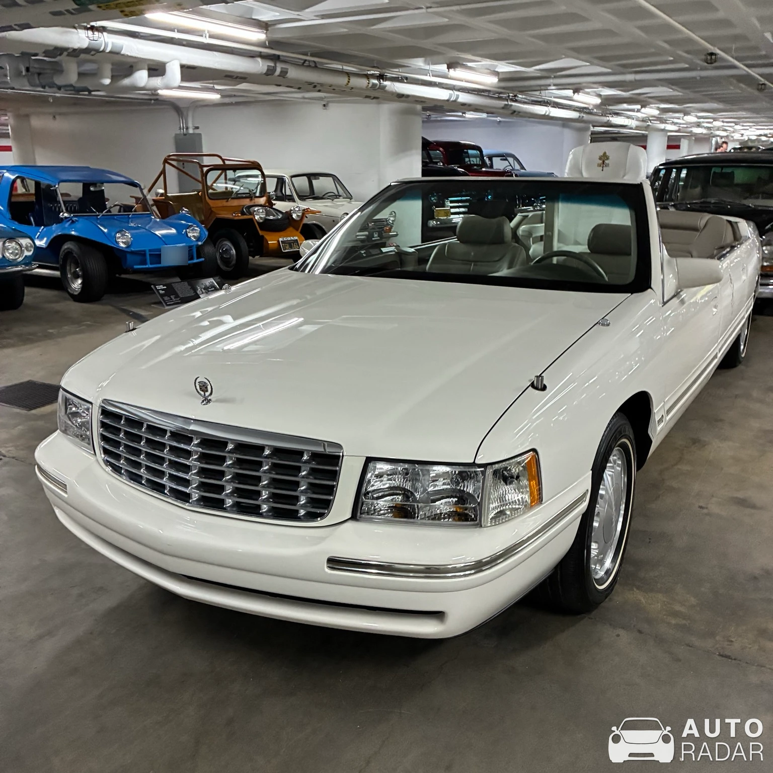 Cadillac DeVille Parade Phaeton "Popemobile" spotted in Los Angeles