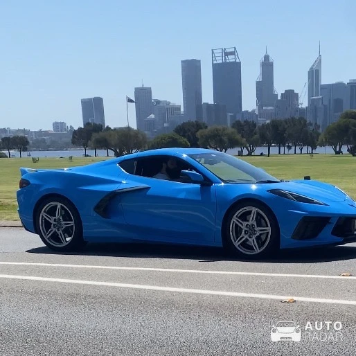 Chevrolet Corvette C8 spotted in South Perth, Australia