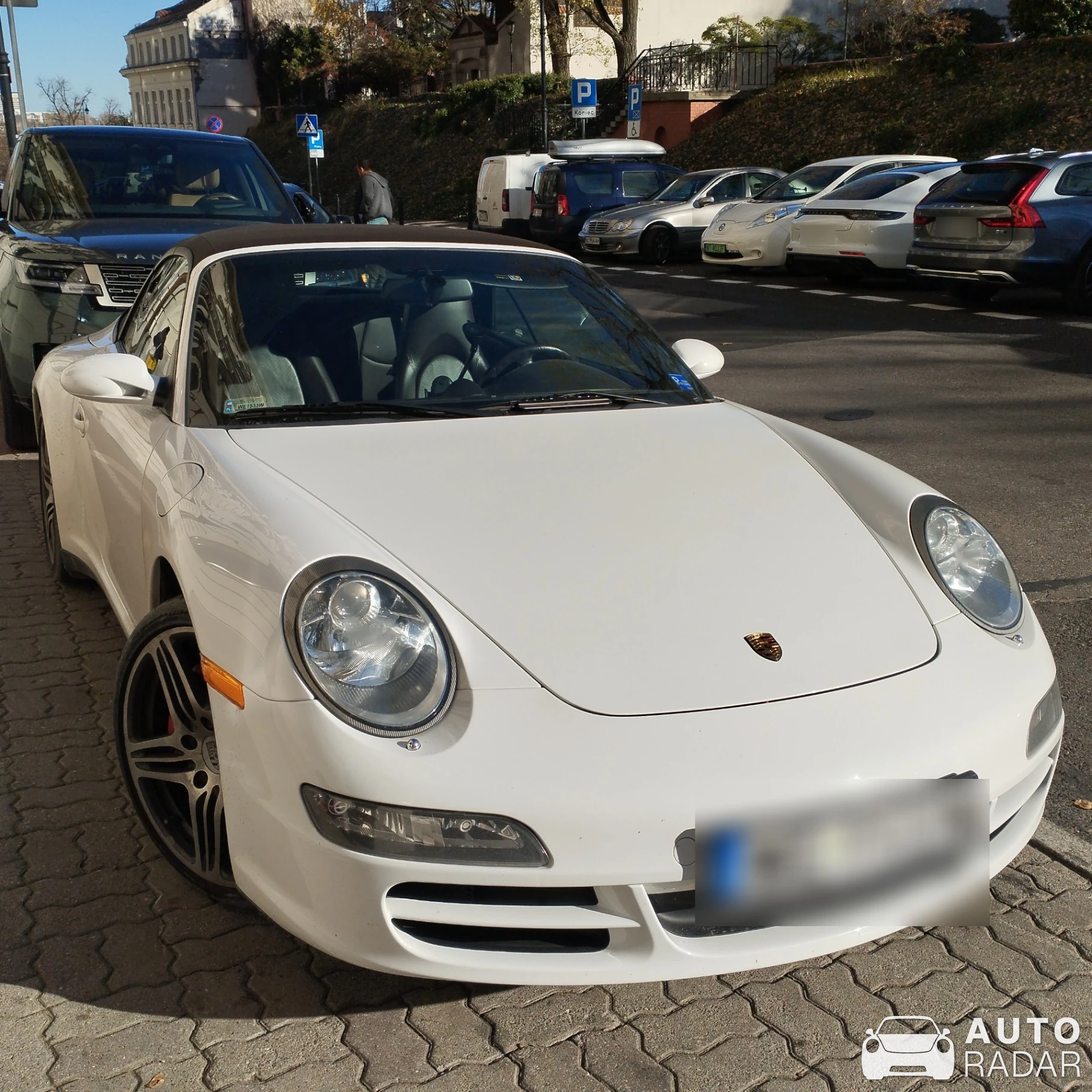 Porsche 997 Carrera 4S Cabriolet spotted in Warszawa, Poland