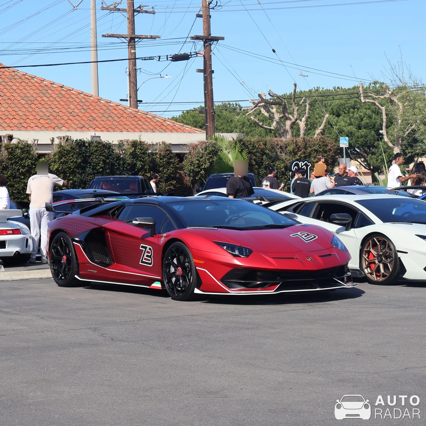 Lamborghini Aventador LP770-4 SVJ 63 Roadster spotted in Long Beach