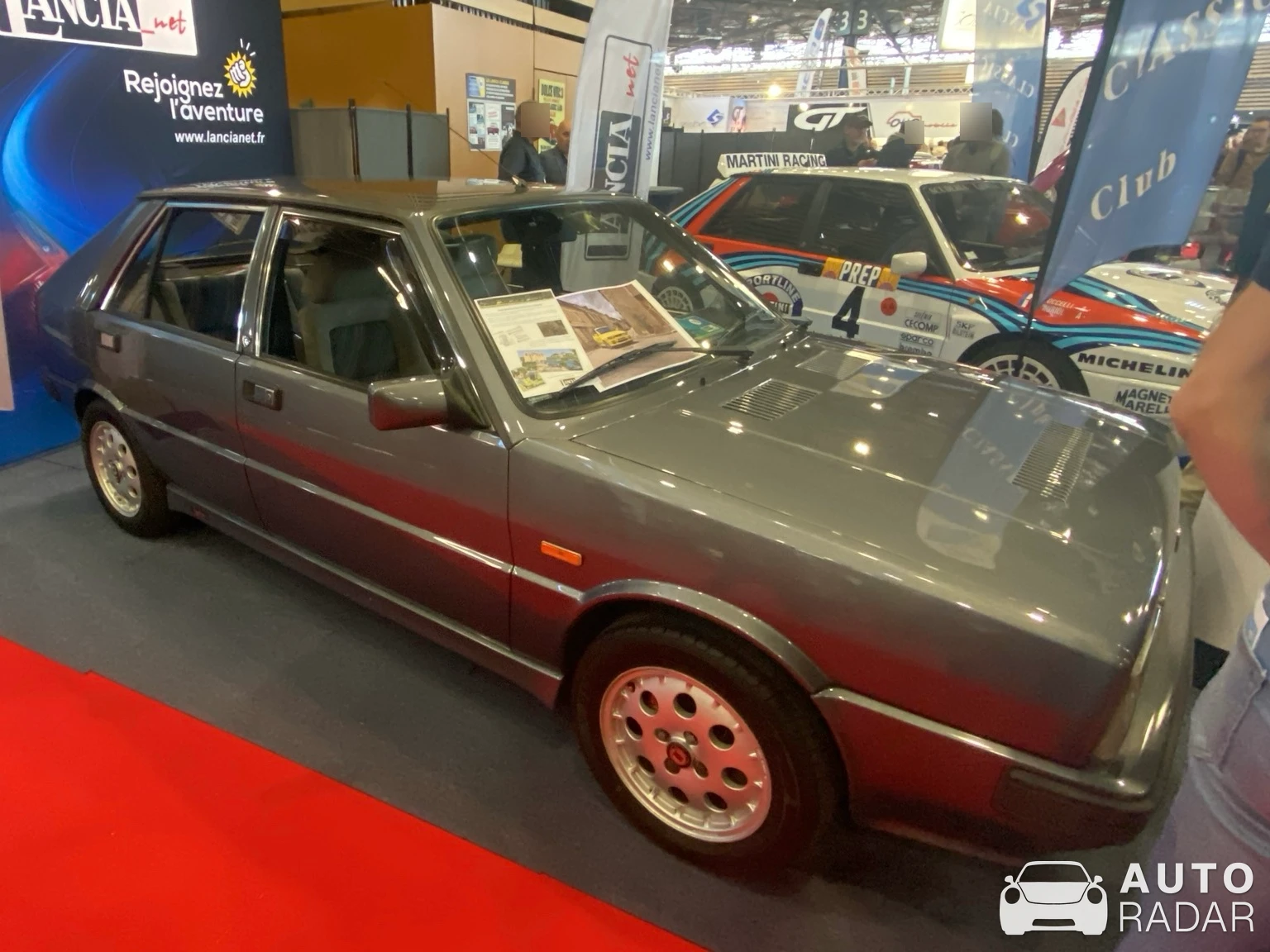 Lancia Delta HF Turbo Rallye spotted in Lyon