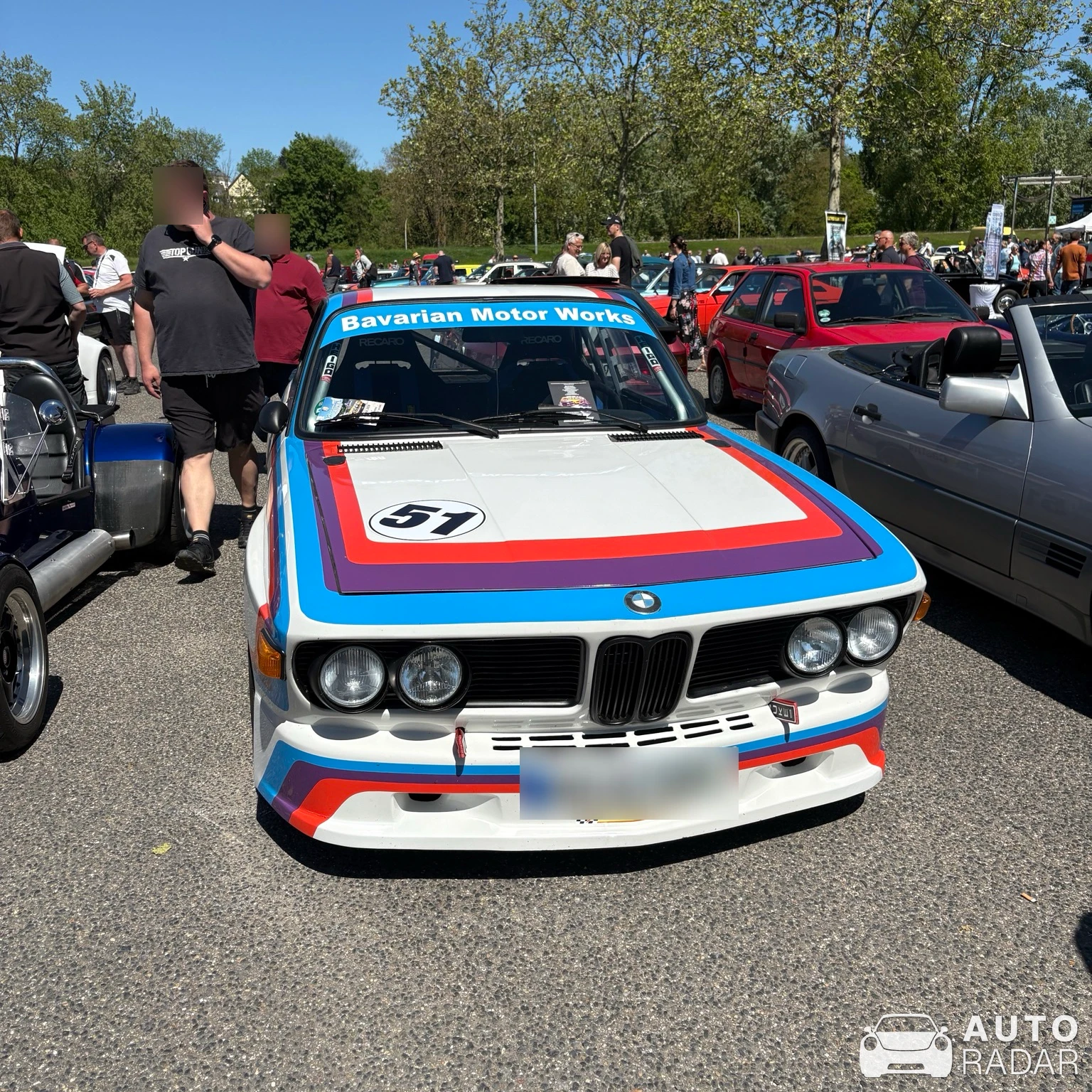 BMW 3.0 CS E9 spotted in Neuwied