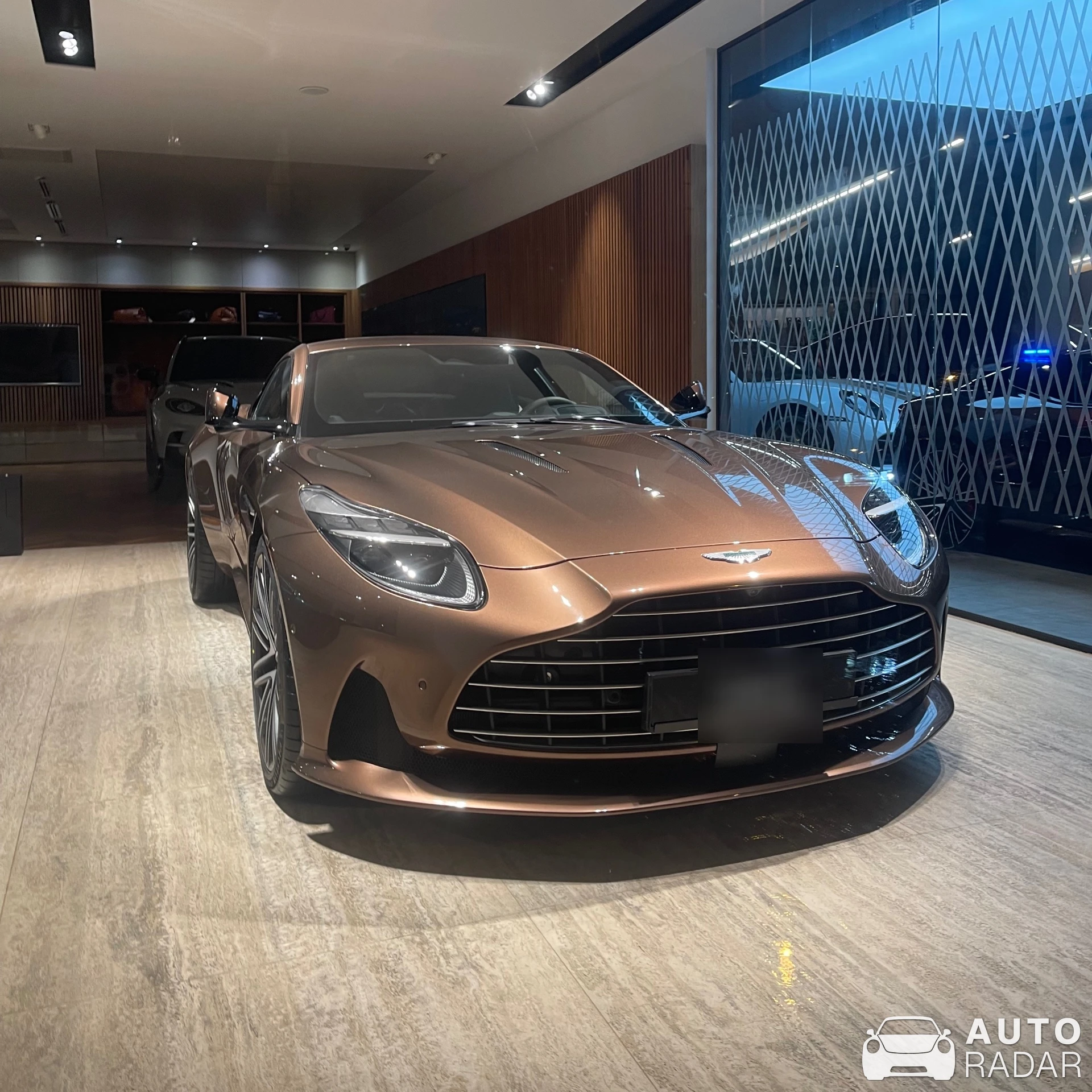 Aston Martin DB12 spotted in Sarıyer, Türkiye