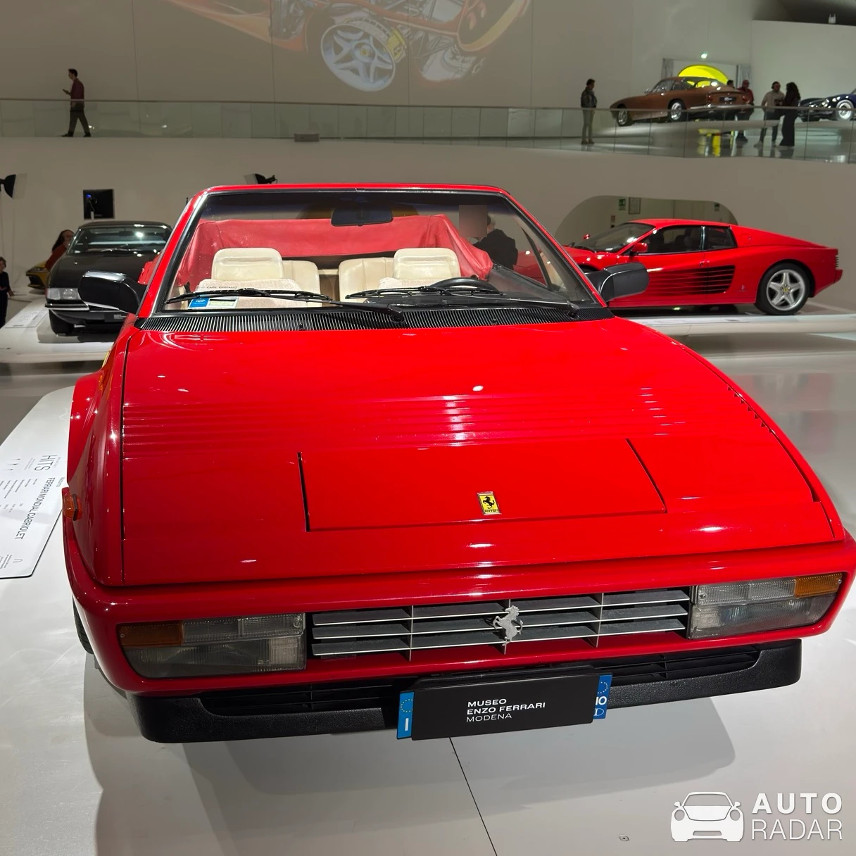 Ferrari Mondial Cabriolet spotted in Modena