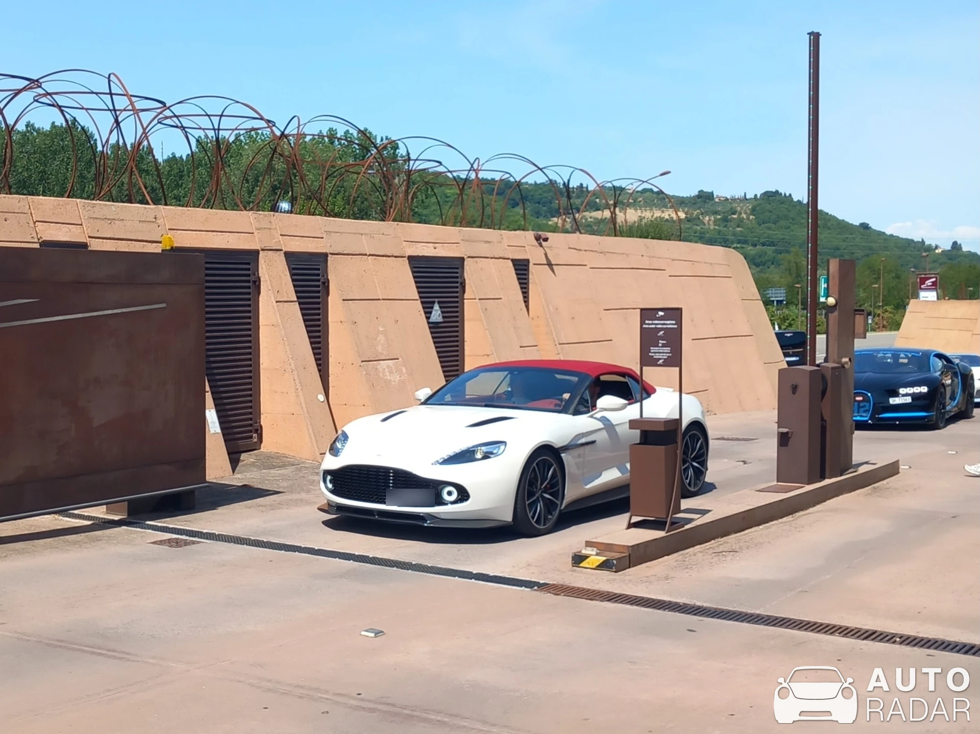 Aston Martin Vanquish Volante Zagato spotted in San Casciano in Val di Pesa