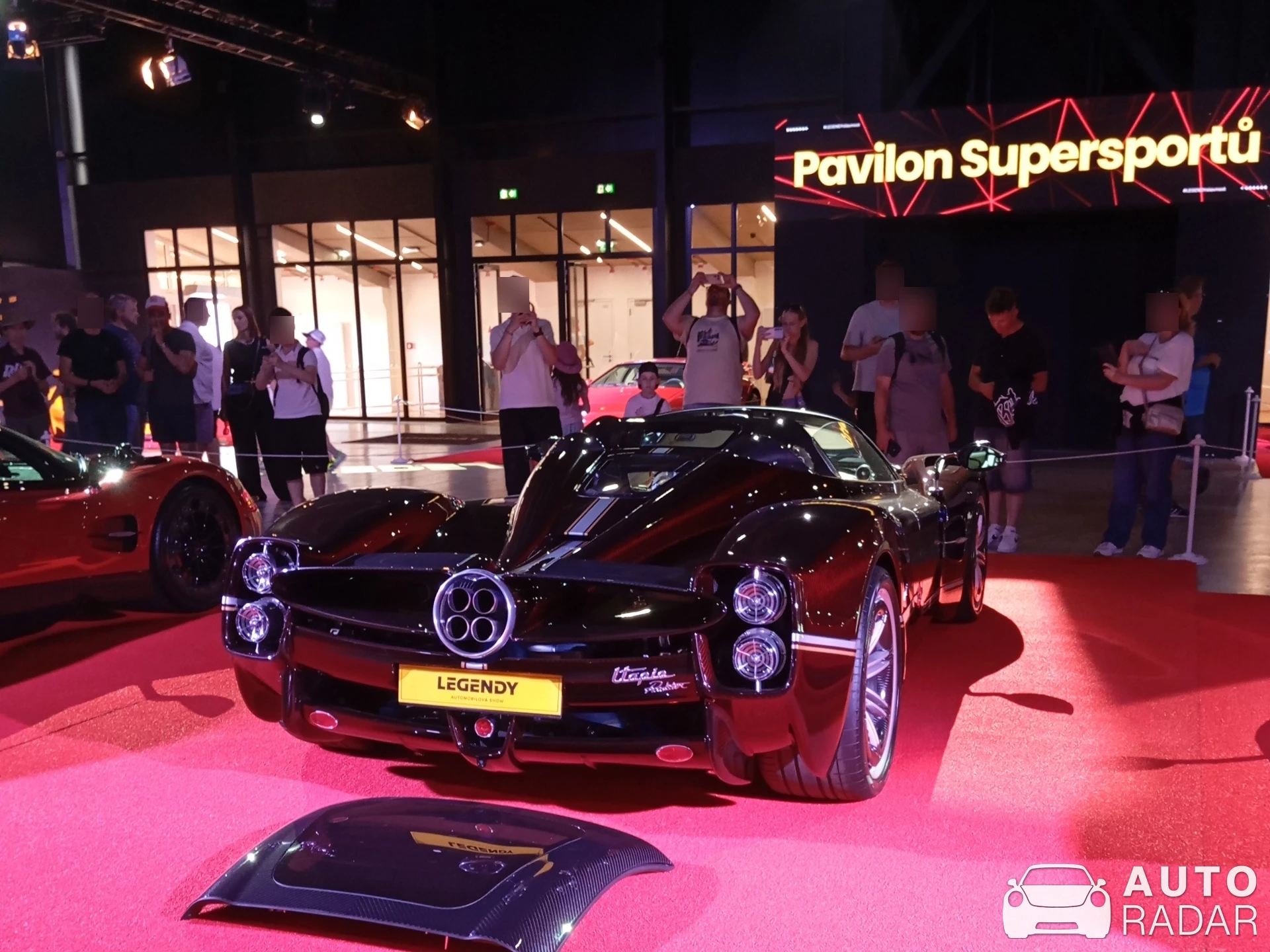 Pagani Utopia Roadster spotted in Praha