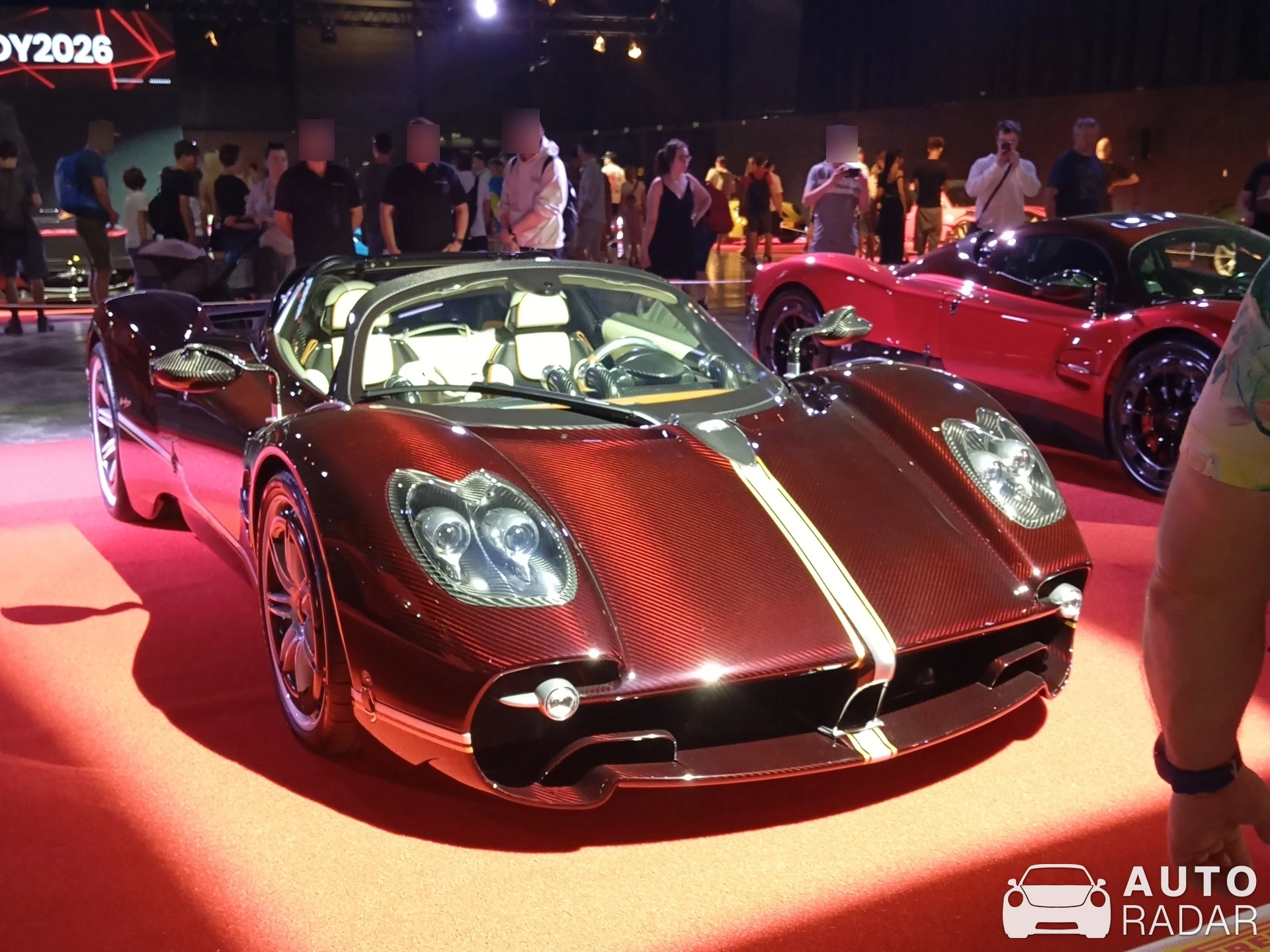 Pagani Utopia Roadster spotted in Praha, Czech Republic