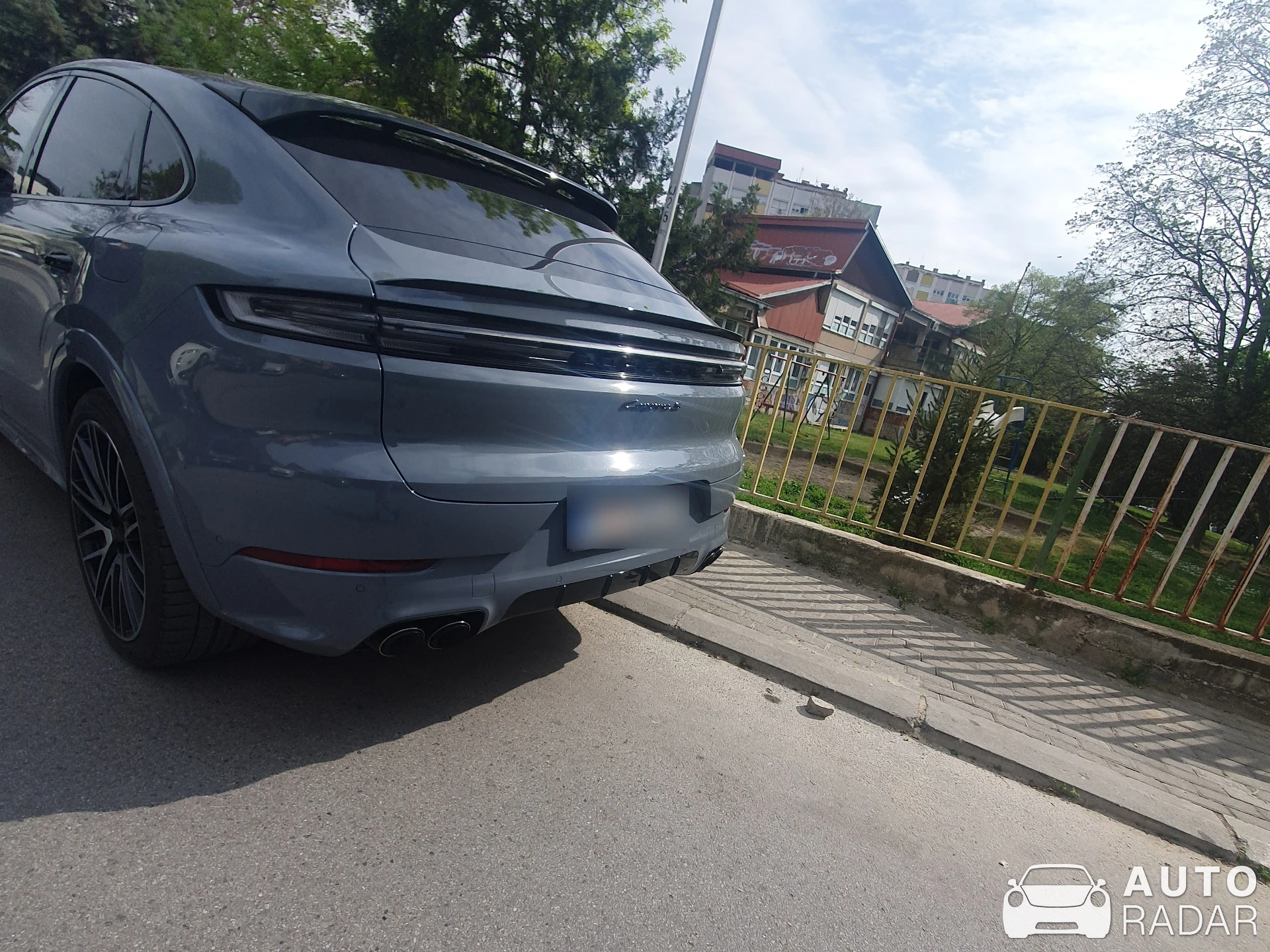 Porsche Cayenne Coupé S spotted in Skopje