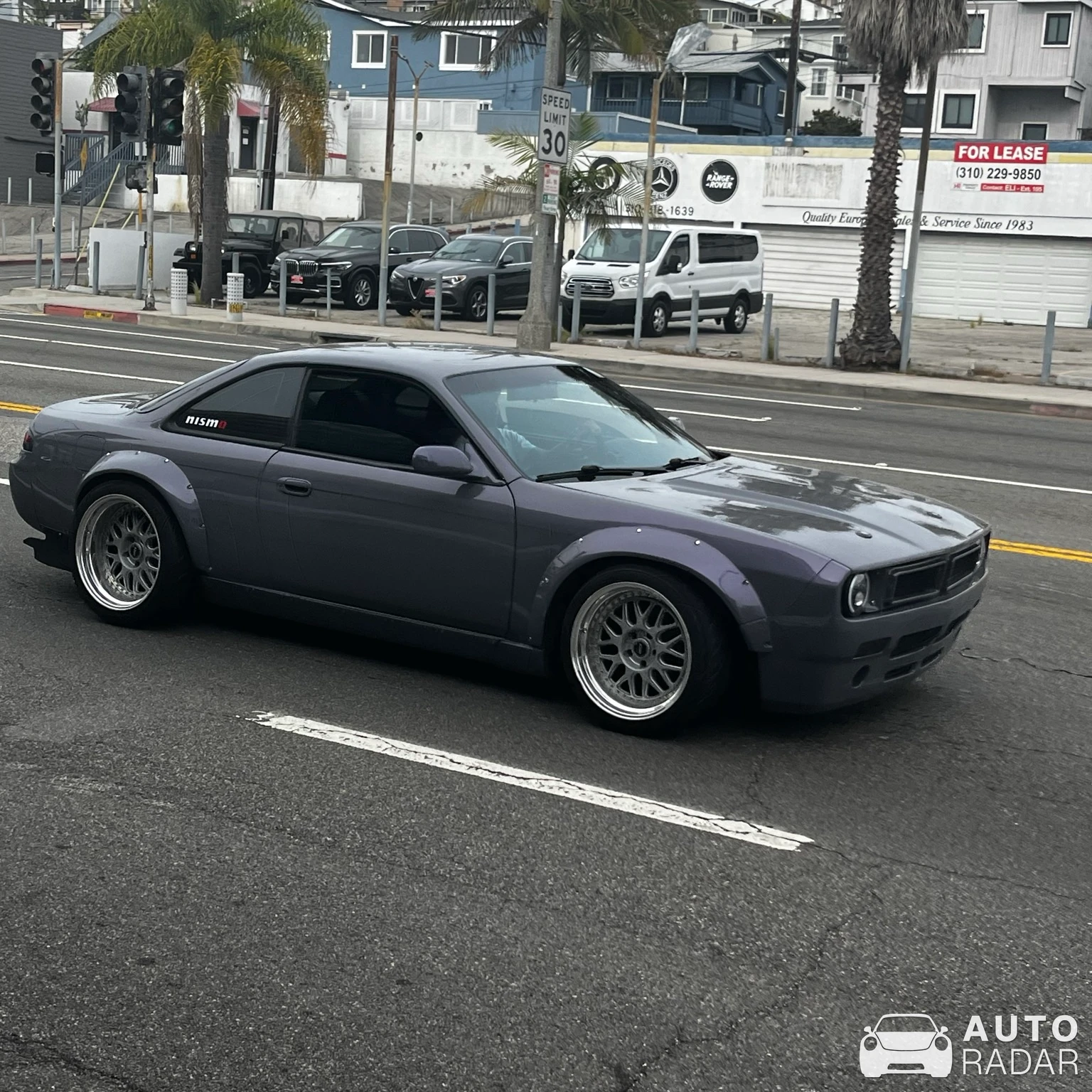Nissan Silvia S14 Rocket Bunny V2 spotted in Redondo Beach