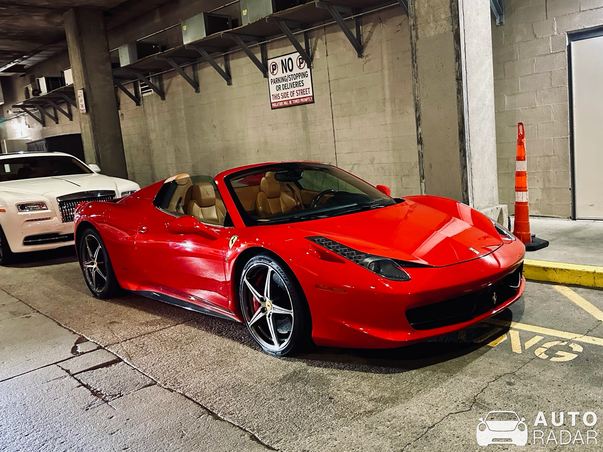Ferrari 458 Spider spotted in Cincinnati, United States