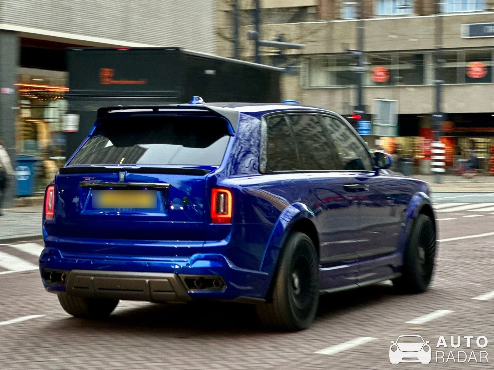 Rolls-Royce Cullinan Urban Widetrack spotted in Rotterdam