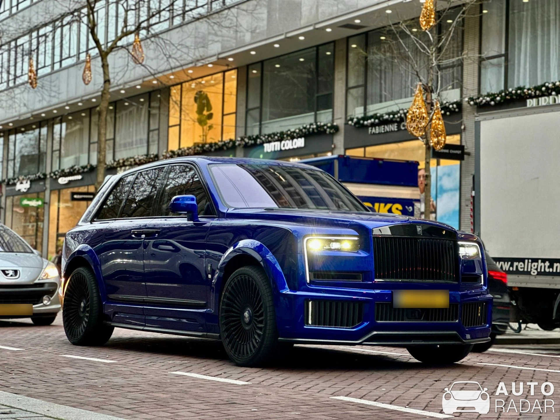 Rolls-Royce Cullinan Urban Widetrack spotted in Rotterdam, Netherlands