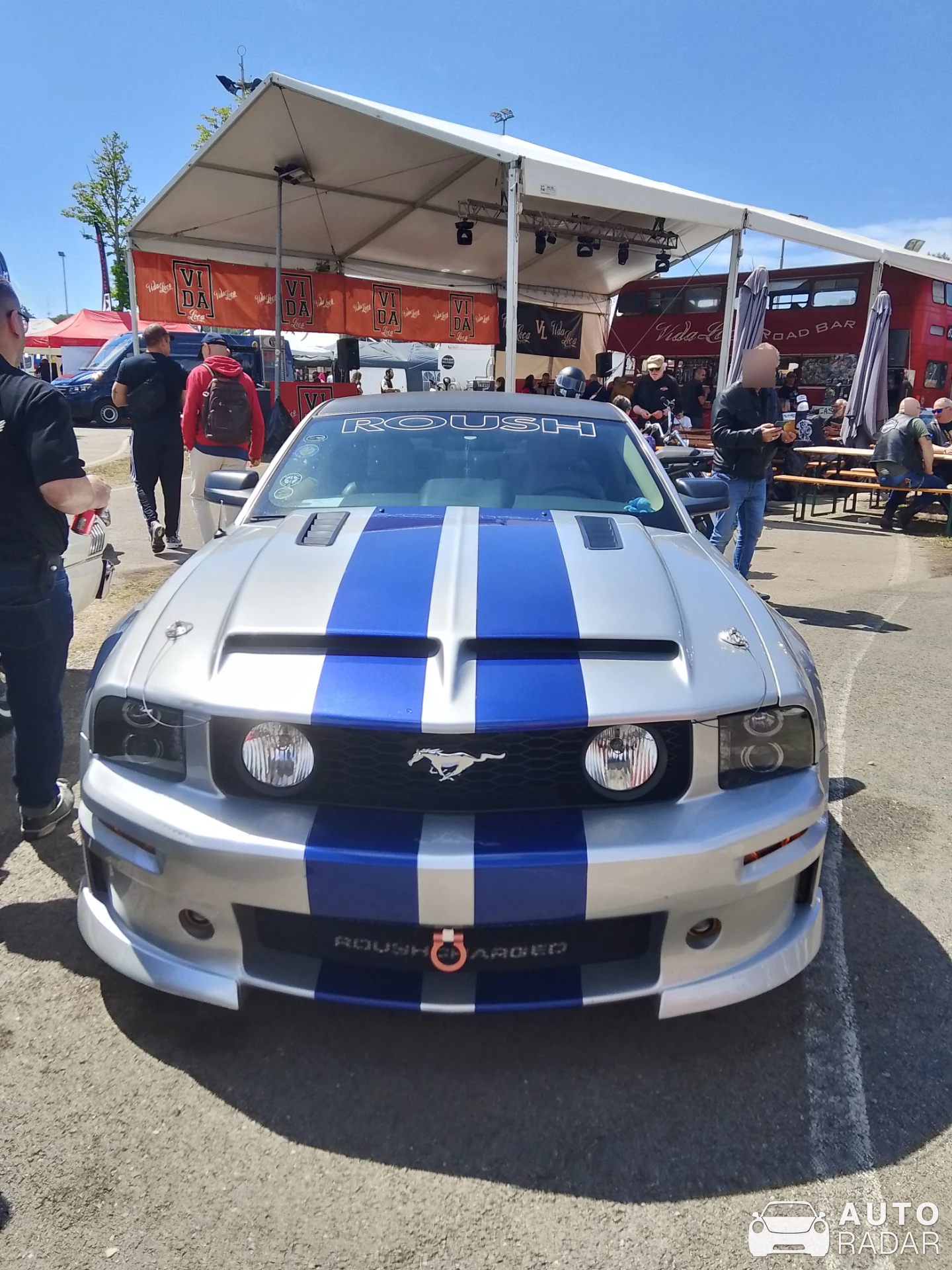 Ford Mustang GT Roush 5XR spotted in Lignano Sabbiadoro