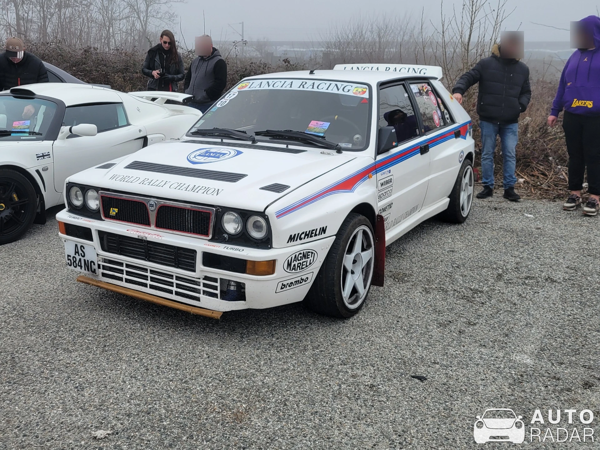Lancia Delta HF Integrale spotted in Romans-sur-Isère, France