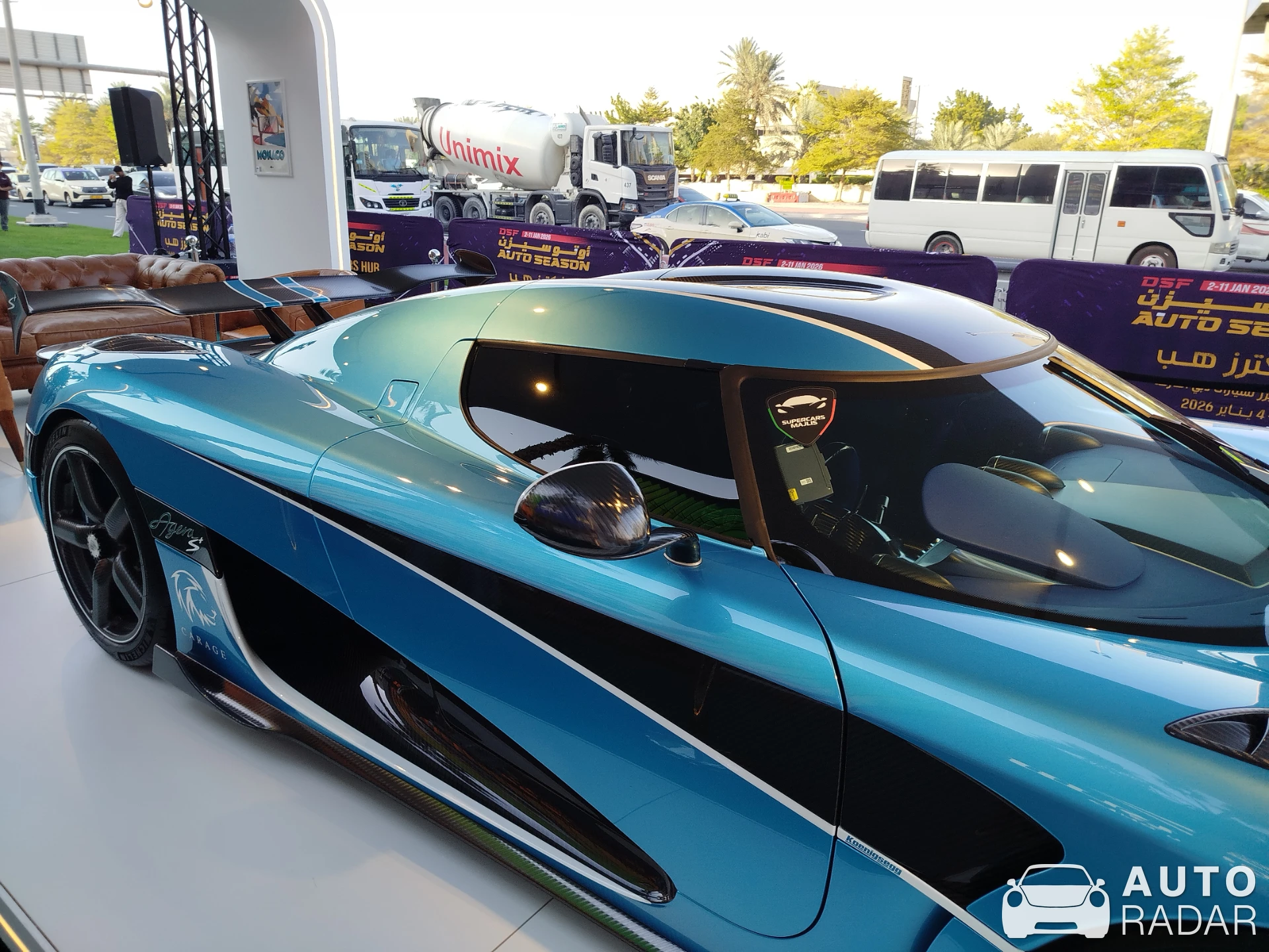 Koenigsegg Agera S spotted in Dubai